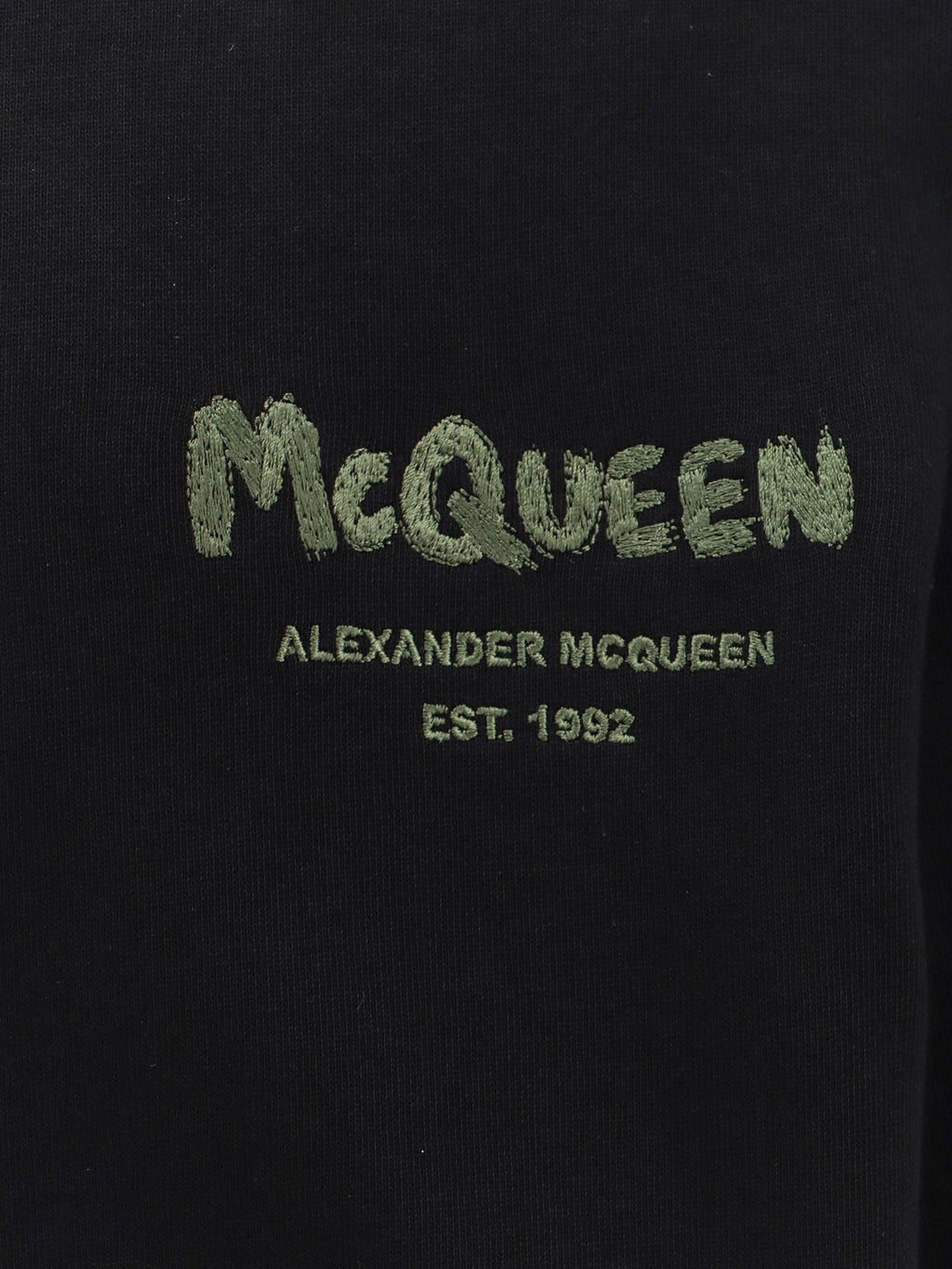 Alexander Mcqueen Veste en coton et nylon avec logo graffiti mcqueen