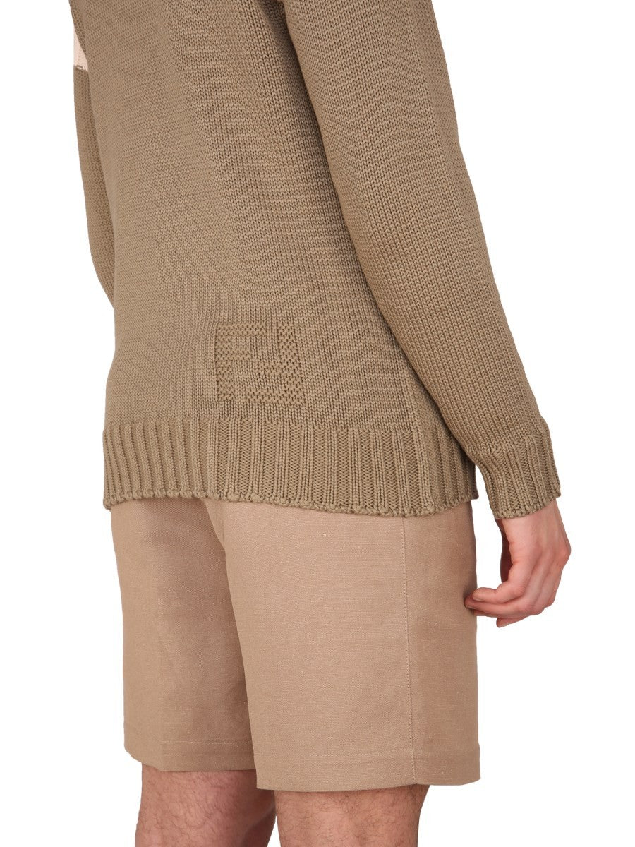 Fendi COTTON AND CASHMERE SWEATER