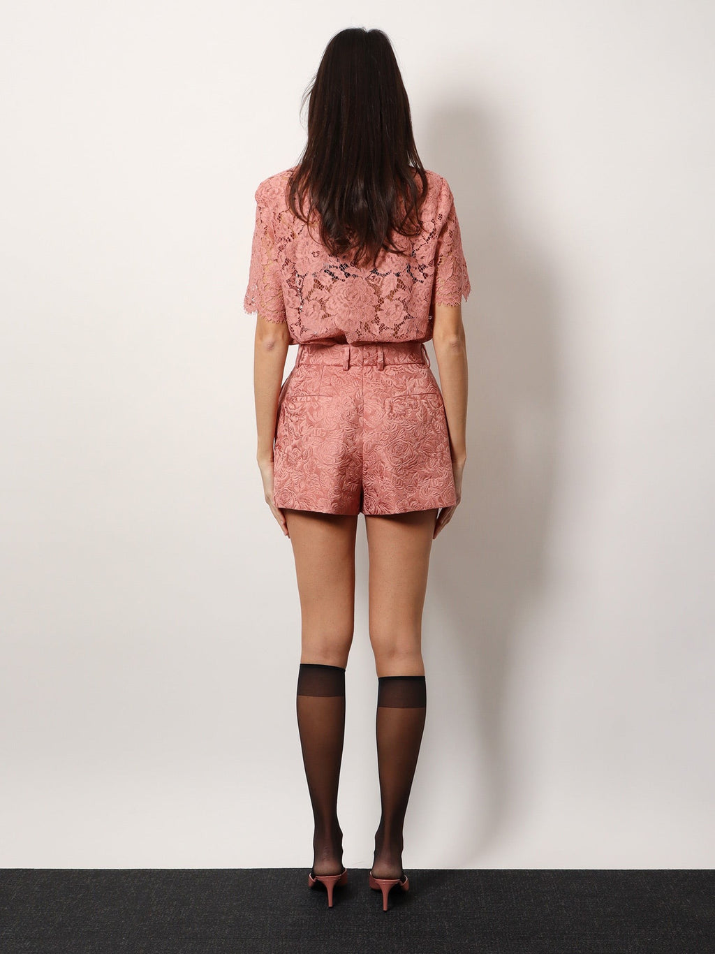 Dolce & Gabbana Cotton and silk blend shorts