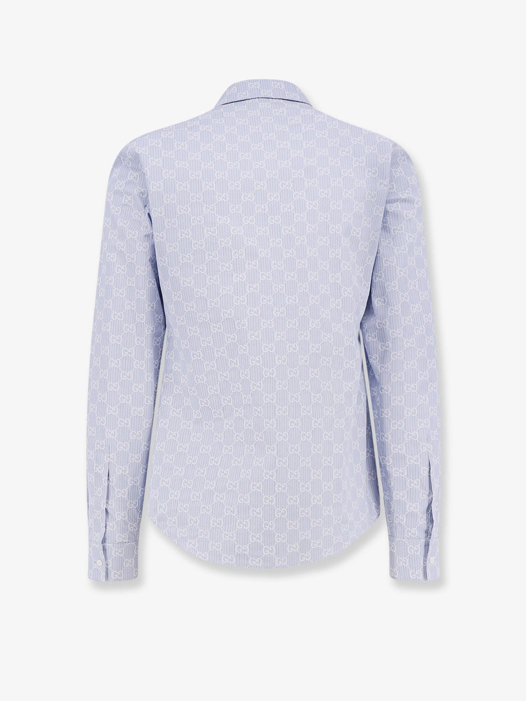 Gucci Cotton and silk shirt with all-over GG logo