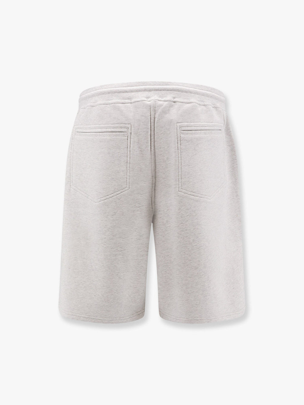 Brunello Cucinelli Baumwollmischungs-Bermudashorts mit Lederprofilen