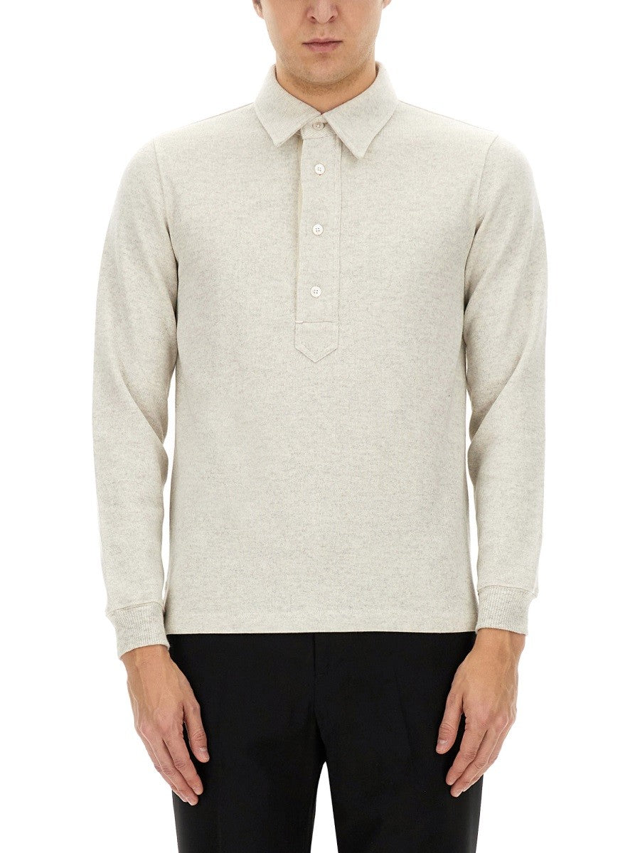 Tom Ford COTTON BLEND POLO SHIRT