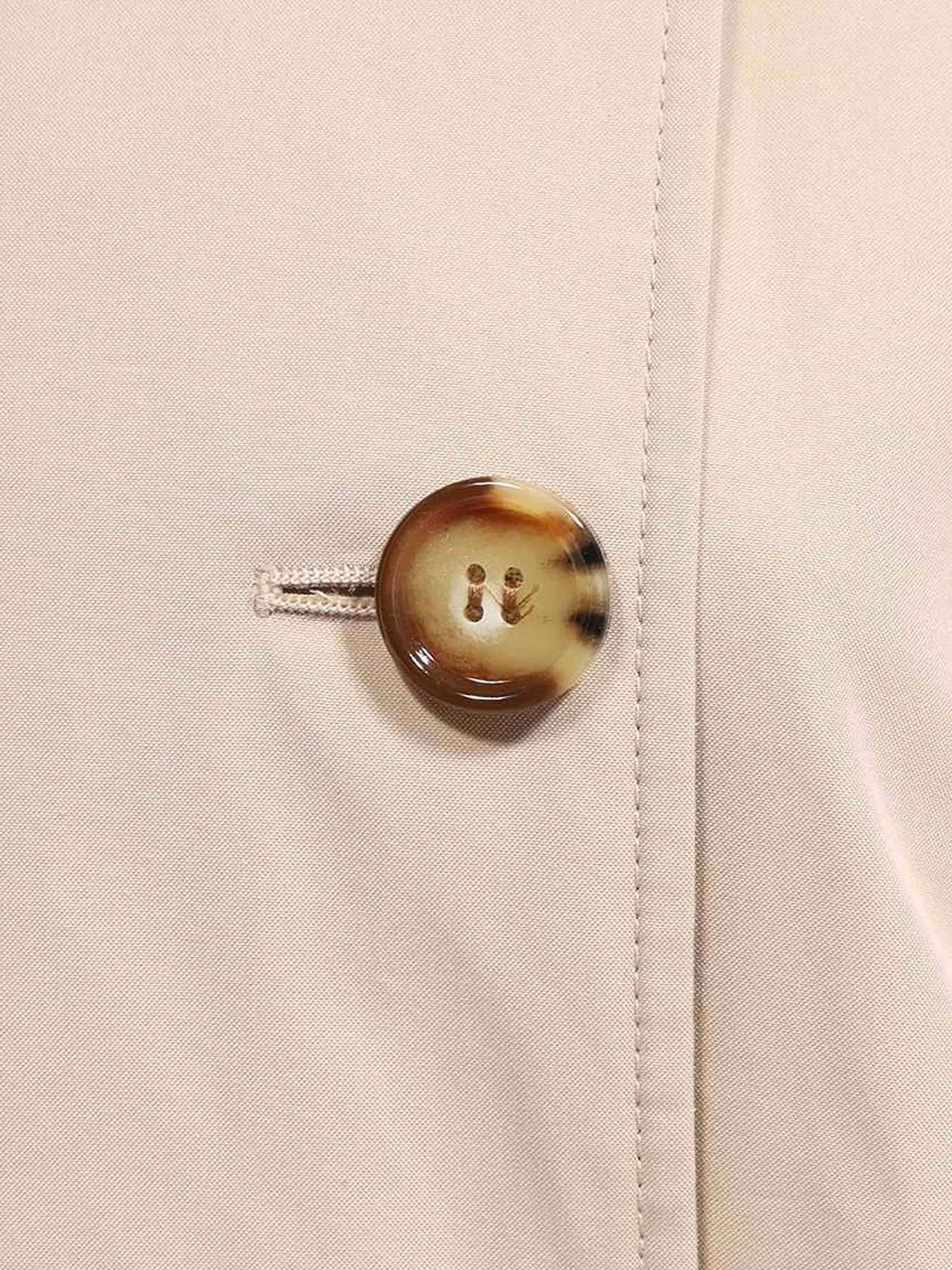 Burberry Trench sem mangas de mistura de algodão