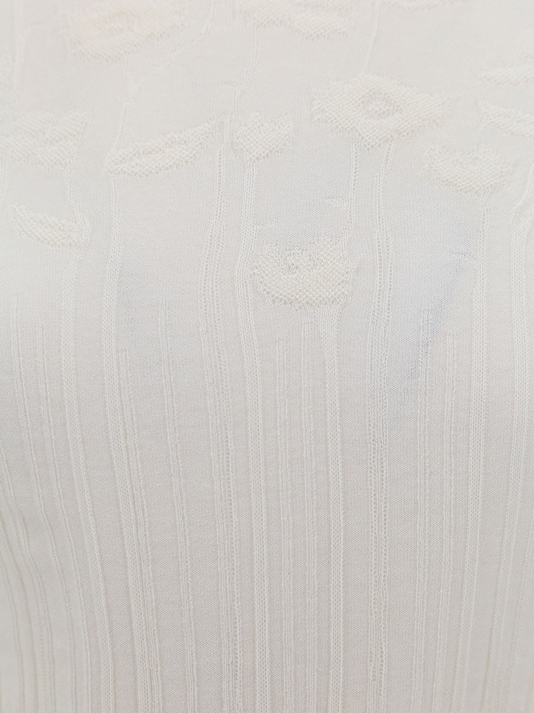 Bottega Veneta Puuvillasekoitetoppi kukkakirjonnalla