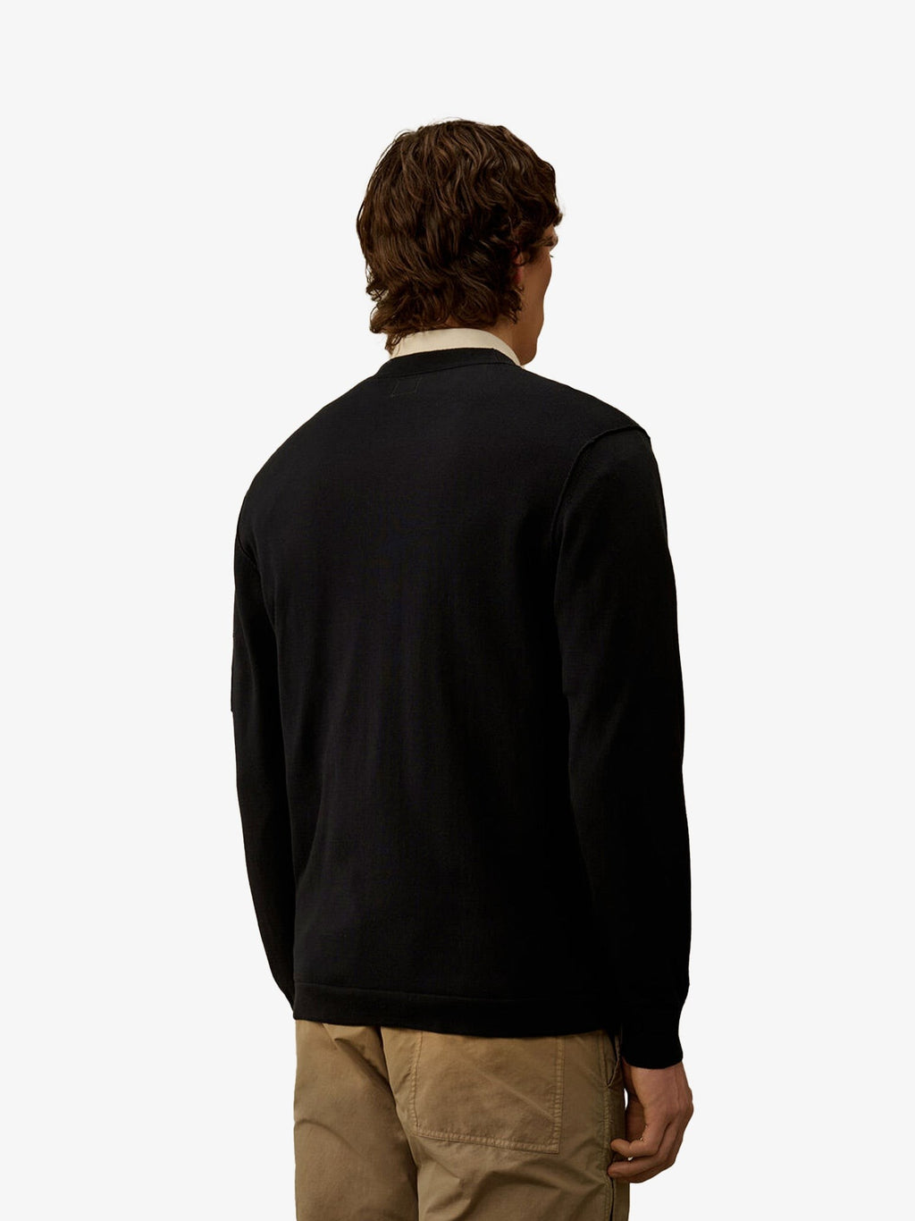CP Company Cotton cardigan with Logo detail