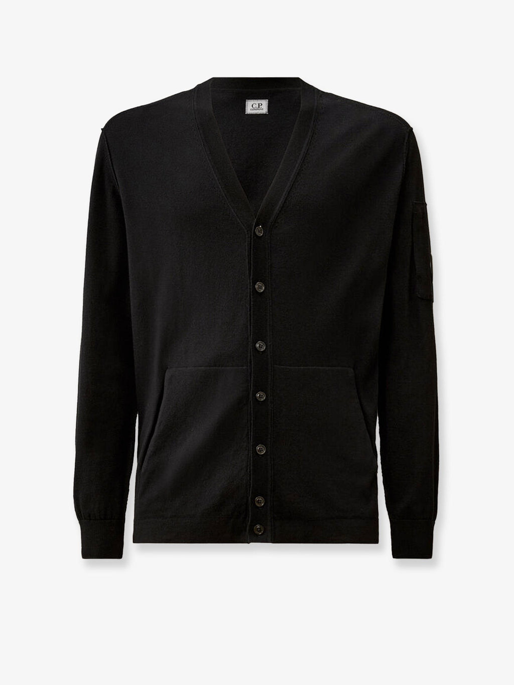 CP Company Cotton cardigan with Logo detail