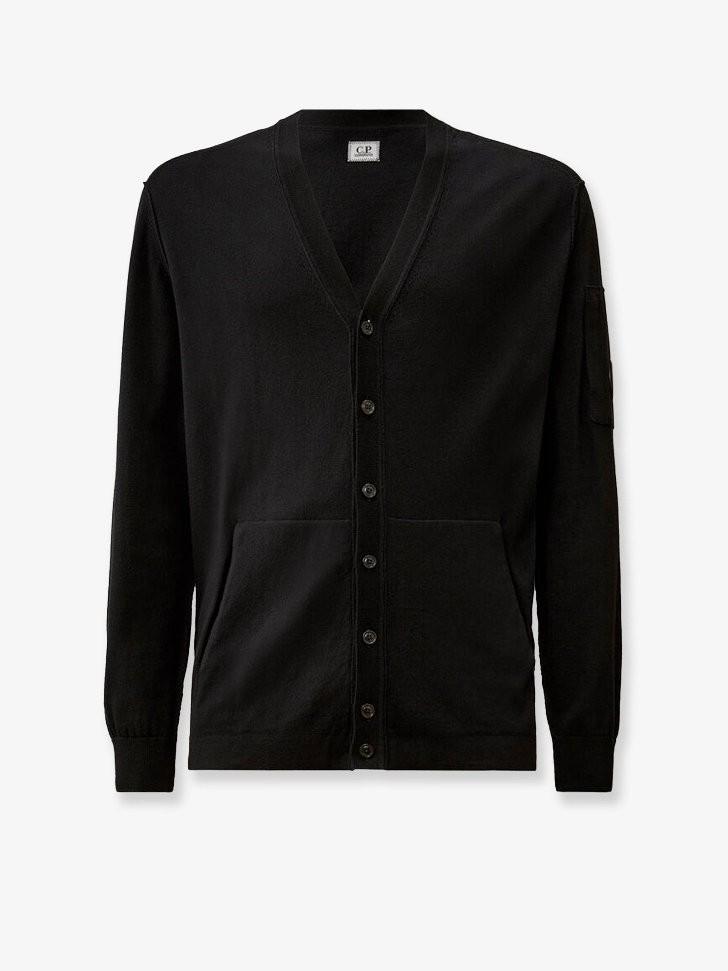 CP Company Cotton cardigan with Logo detail
