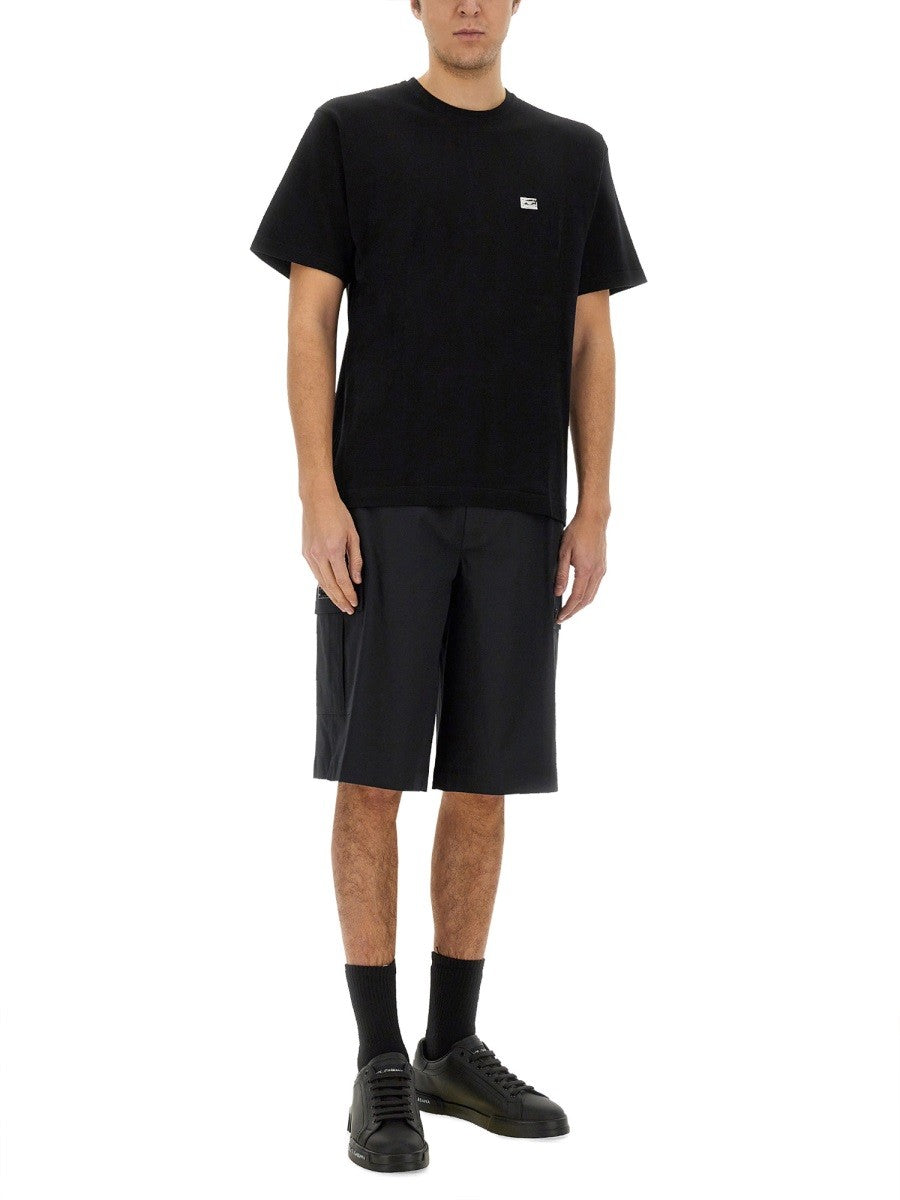 Dolce & Gabbana BOMULDS CARGO BERMUDASHORTS