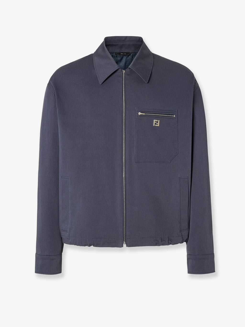 Fendi Cotton jacket with FF detail