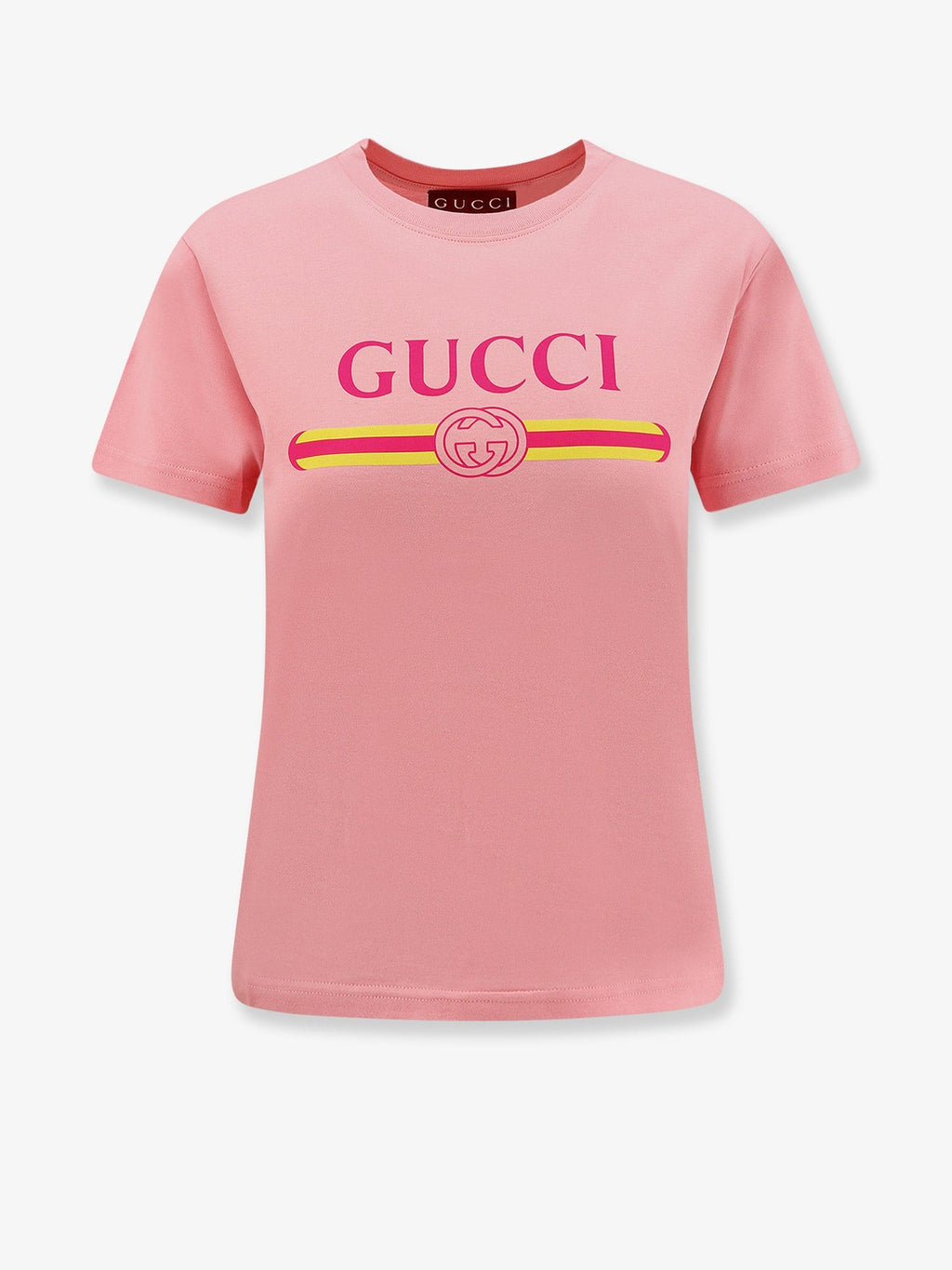 Gucci Pamut dzsörzé póló logónyomattal