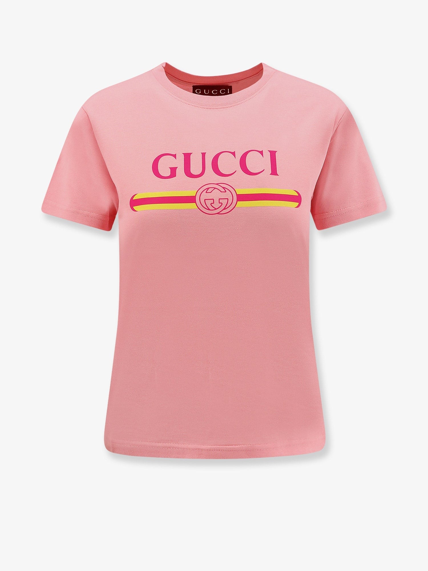 Gucci Pamut dzsörzé póló logónyomattal