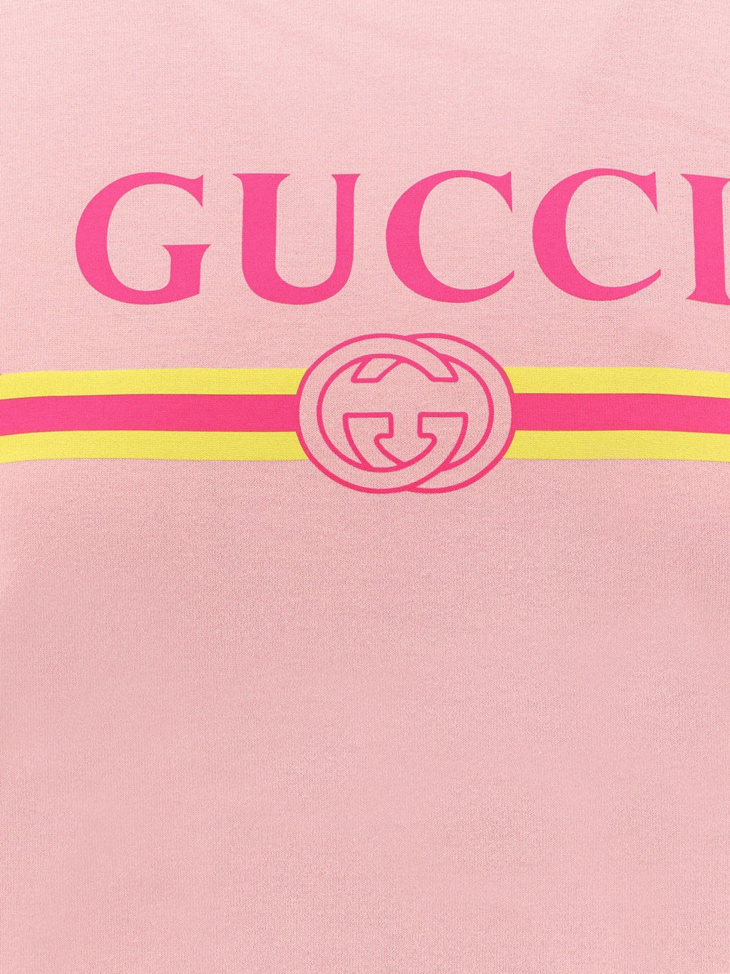 Gucci Pamut dzsörzé póló logónyomattal