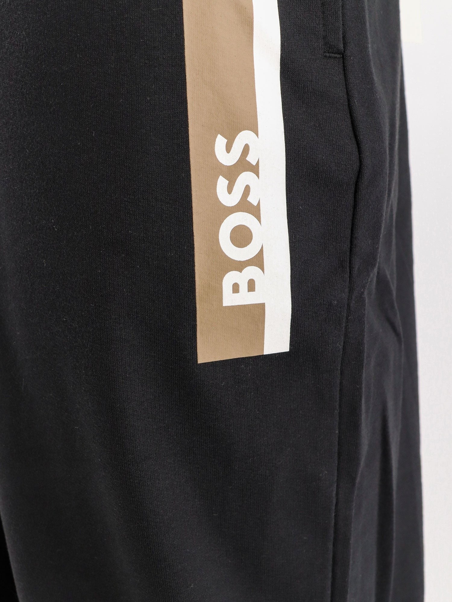Boss Βαμβακερό παντελόνι φόρμας