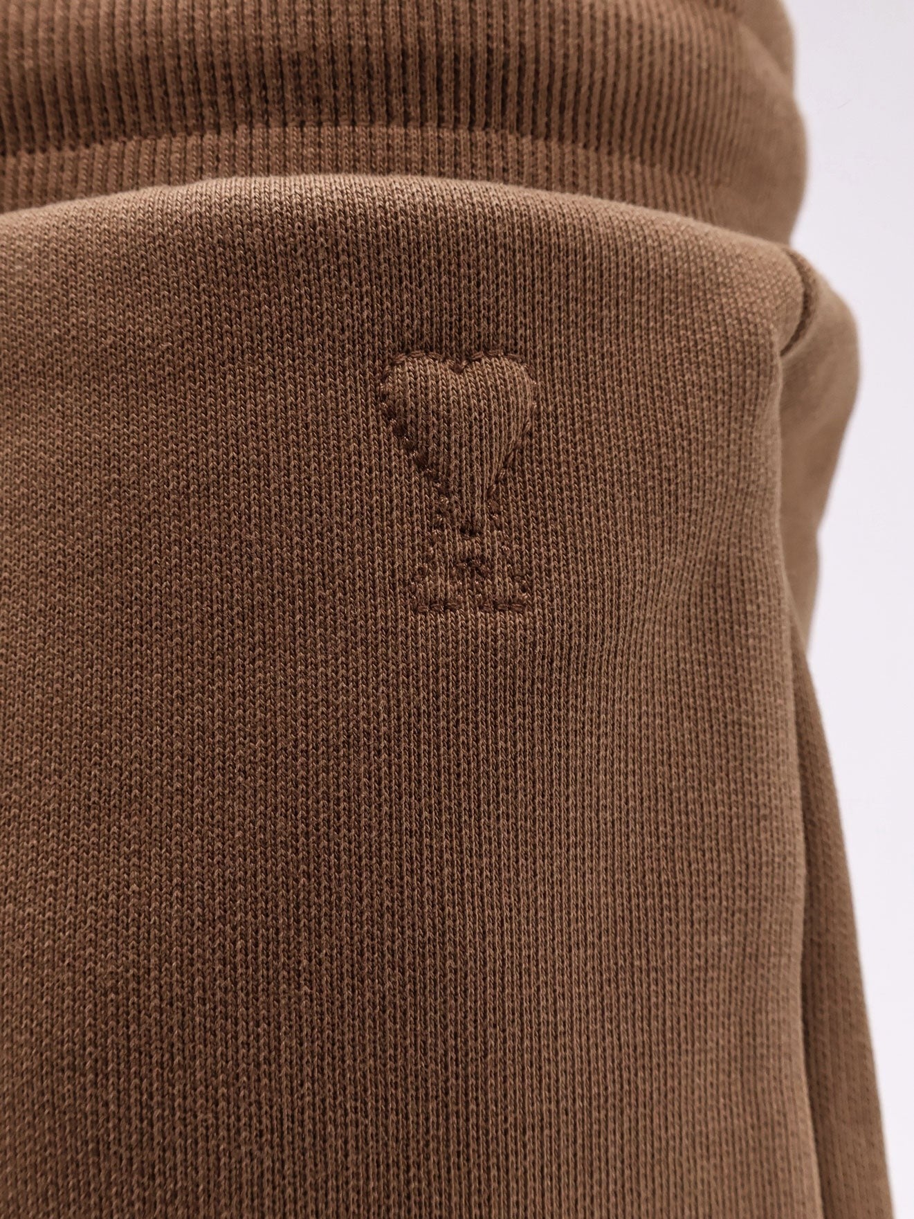 Ami Paris Cotton Jogging Shorts