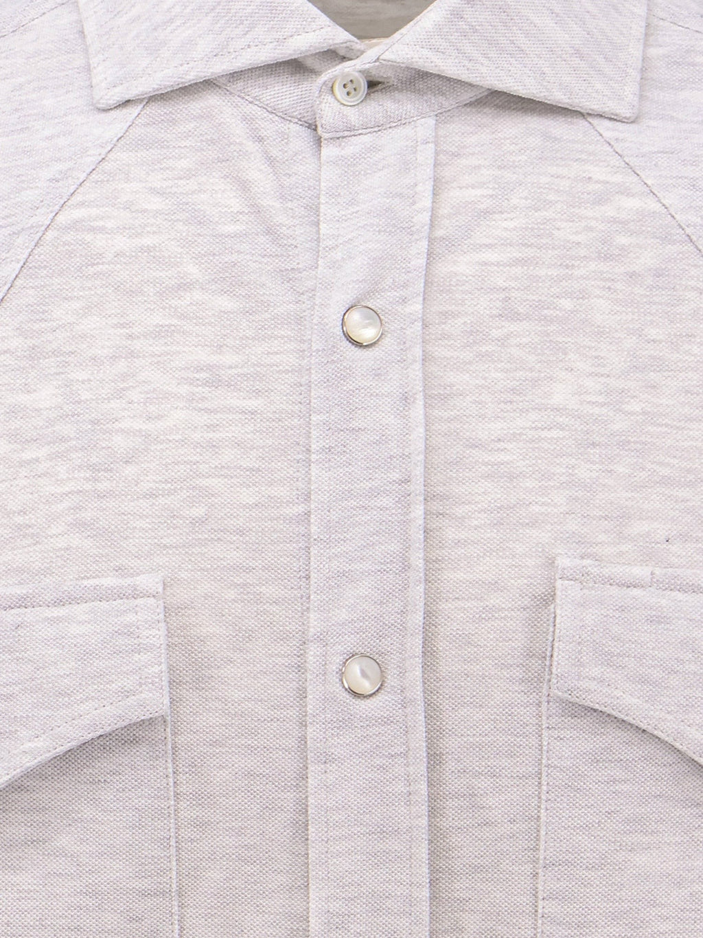 Brunello Cucinelli Cotton leisure fit shirt