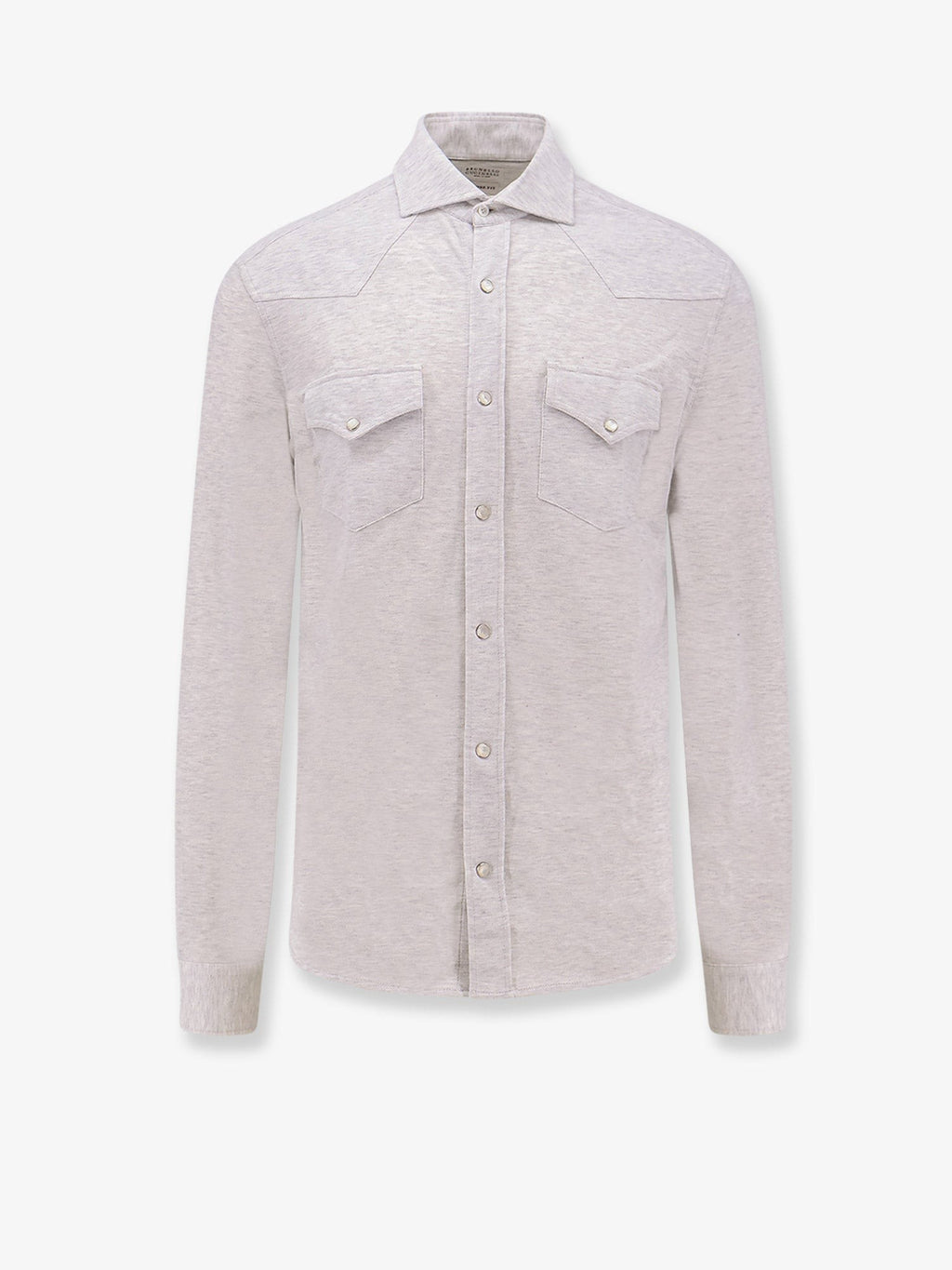 Brunello Cucinelli Cotton leisure fit shirt