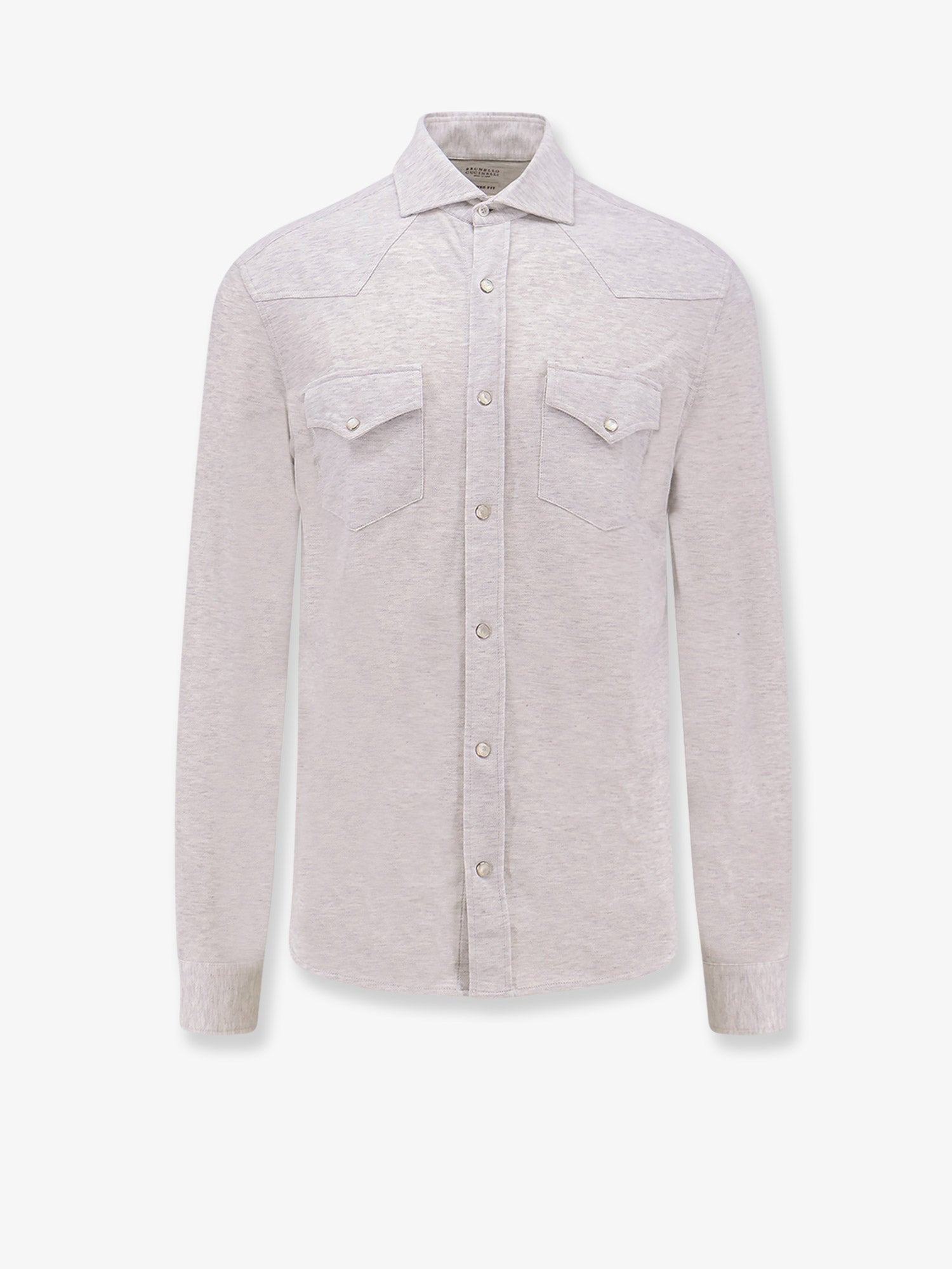 Brunello Cucinelli Cotton leisure fit shirt