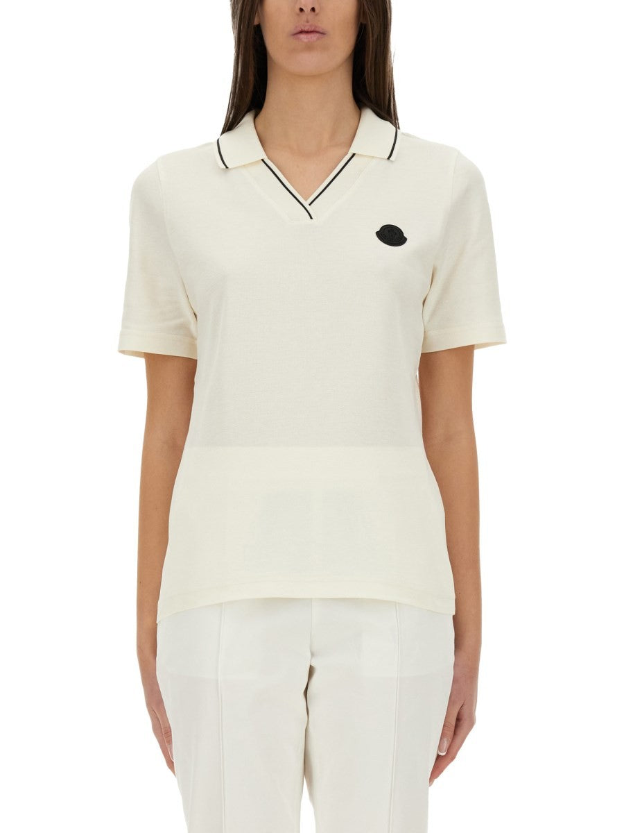 Moncler COTTON PIQUE POLO SHIRT