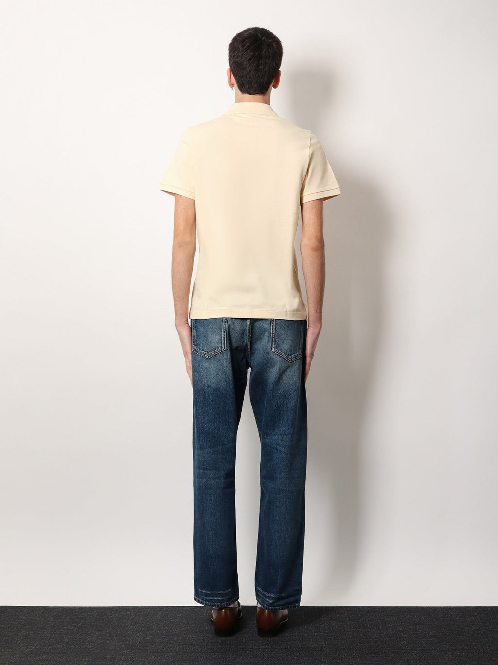 Valentino Cotton piquet polo shirt with vlogo embroidery