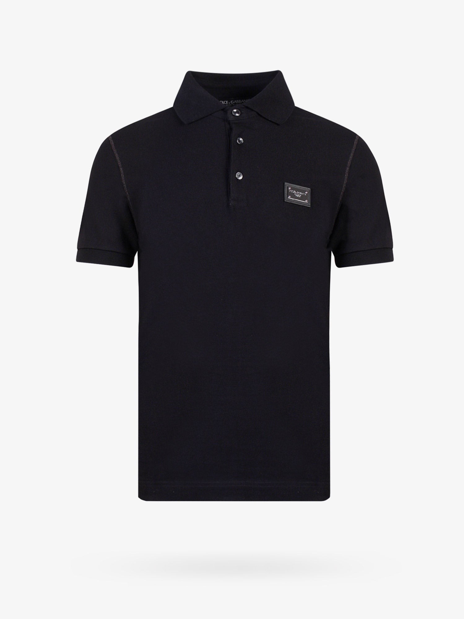Dolce & Gabbana Cotton piquet polo shirt