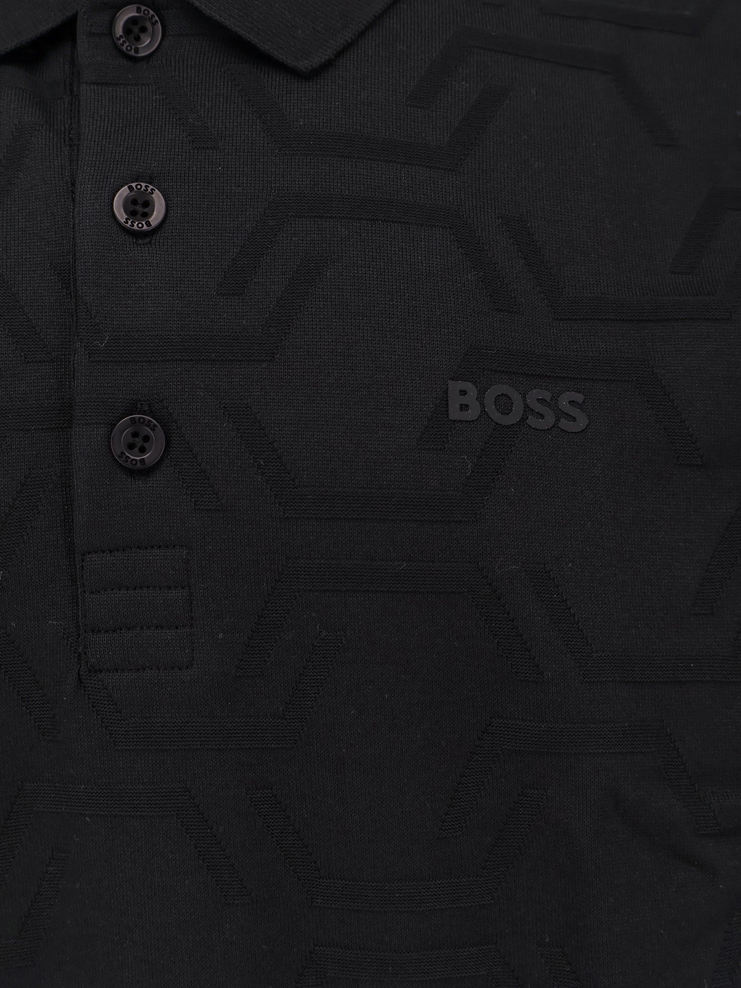 Bavlněné polo tričko Boss