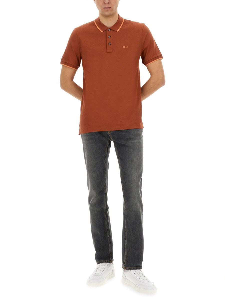 Boss POLO EN COTON