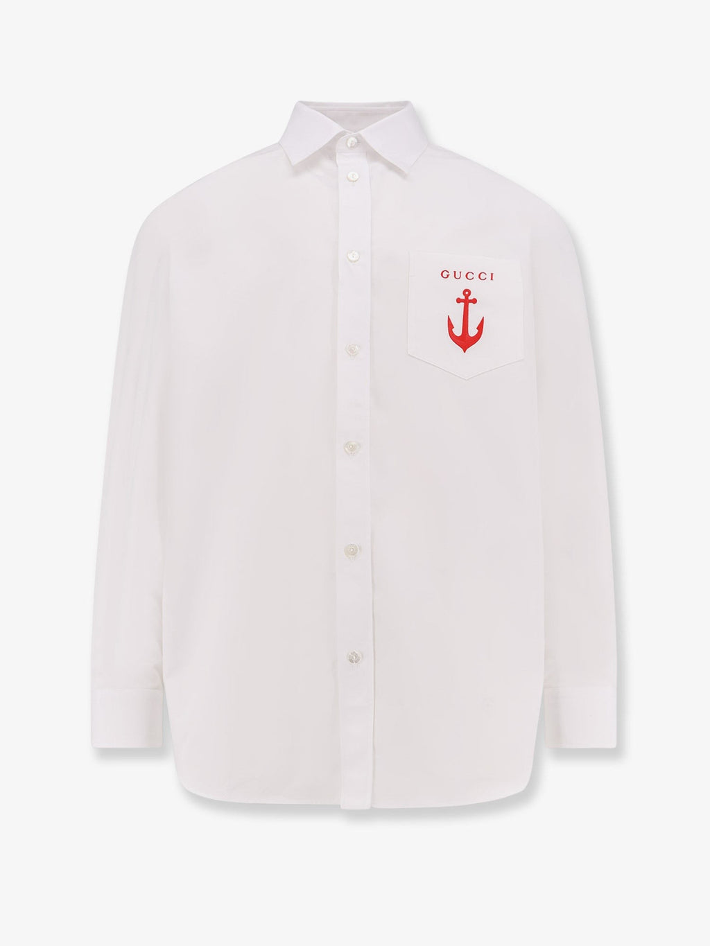 Gucci Chemise en popeline de coton
