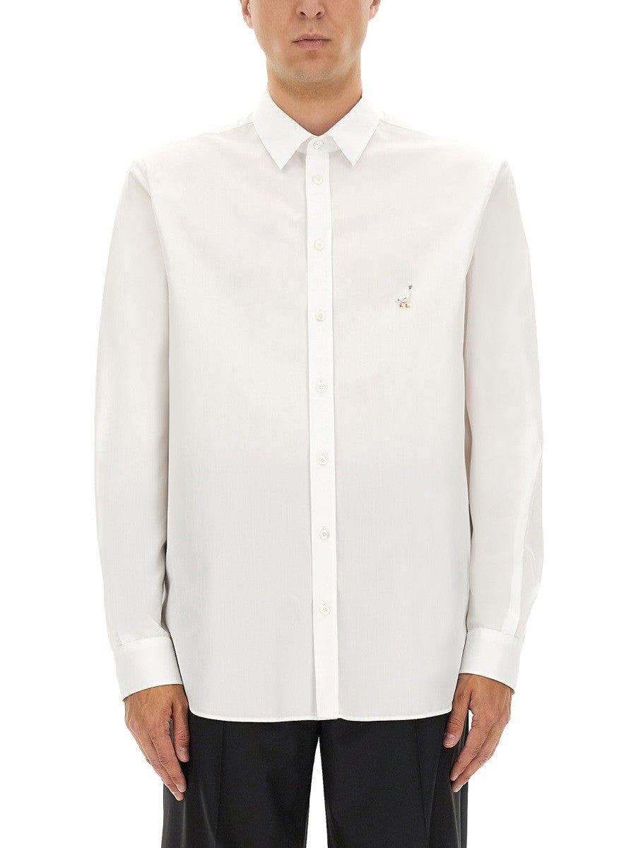 Moschino katoenen poplin overhemd