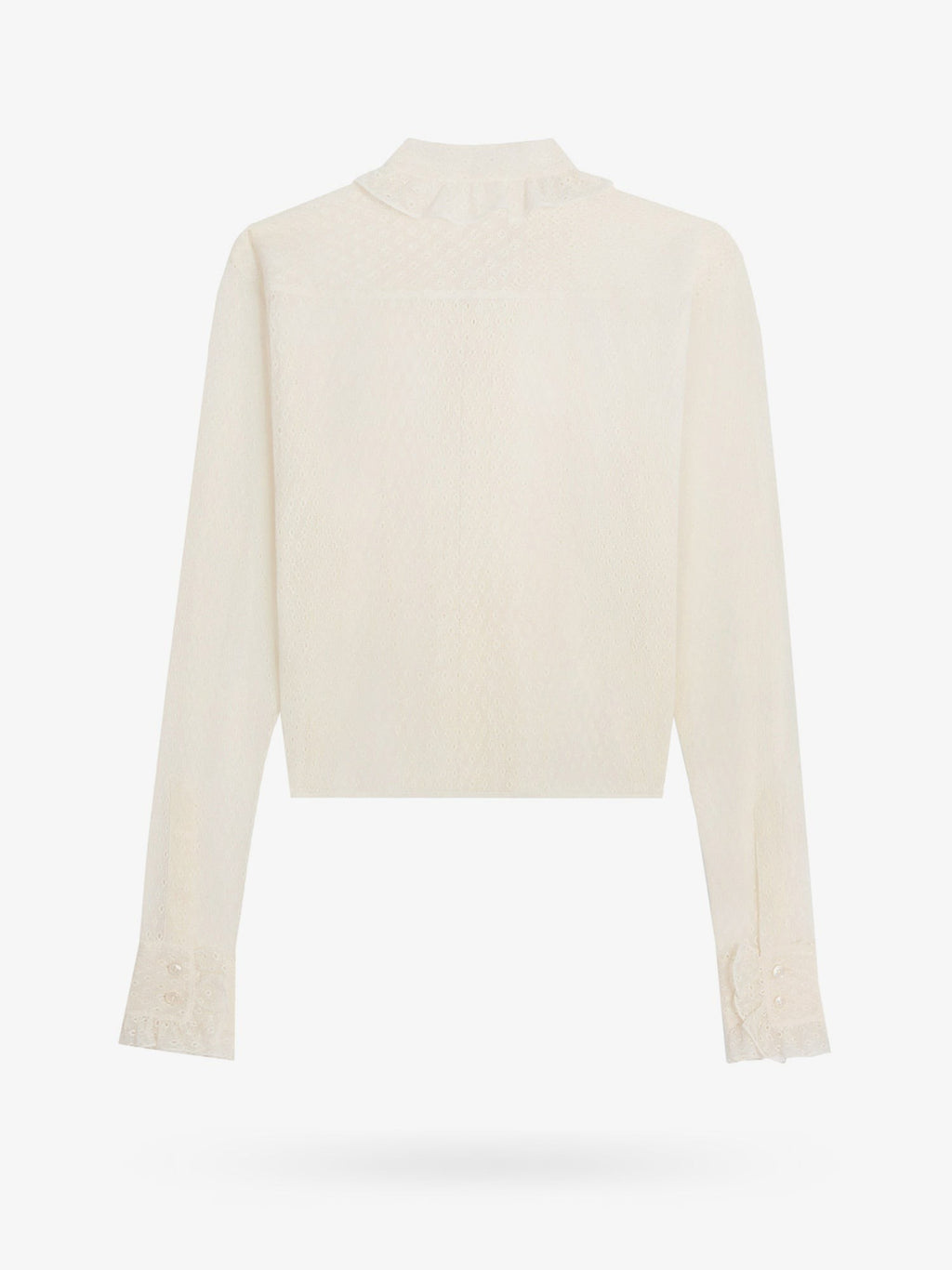 Celine Bavlněná košile s celoplošnými výšivkami