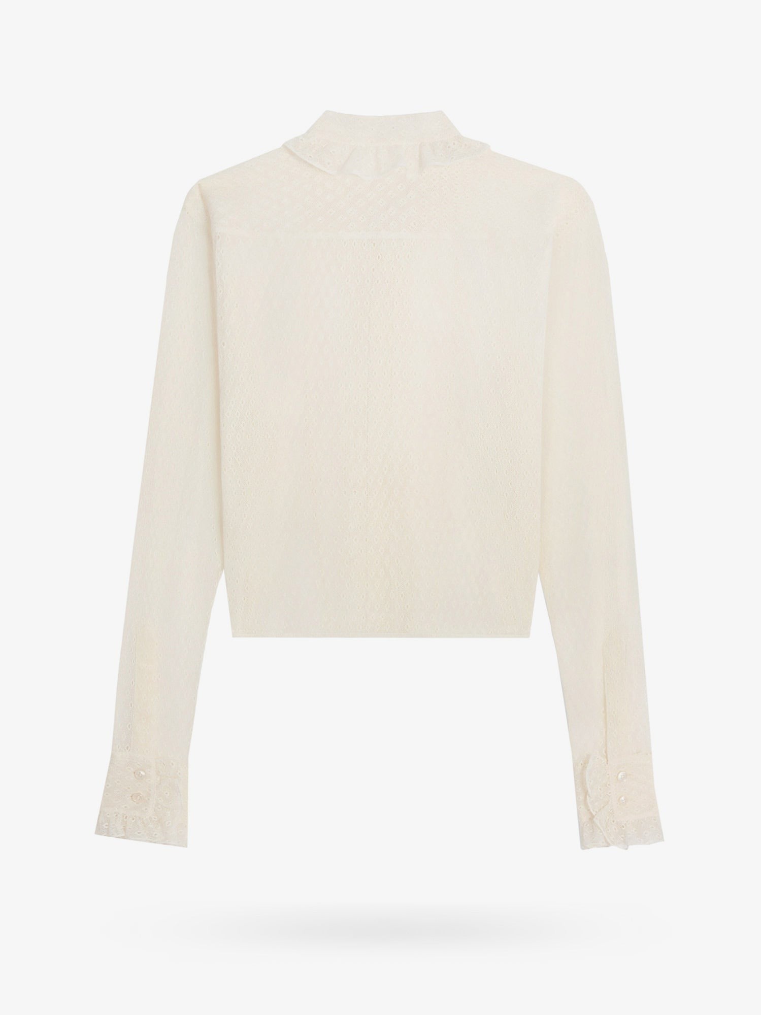 Celine Bavlněná košile s celoplošnými výšivkami