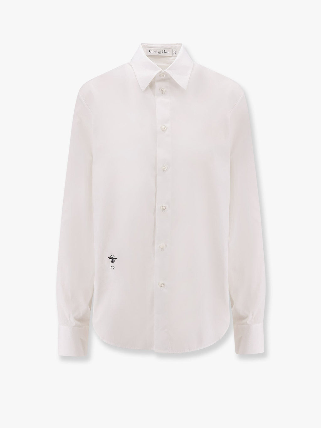Dior Cotton shirt with Bee and Monogram embroidery
