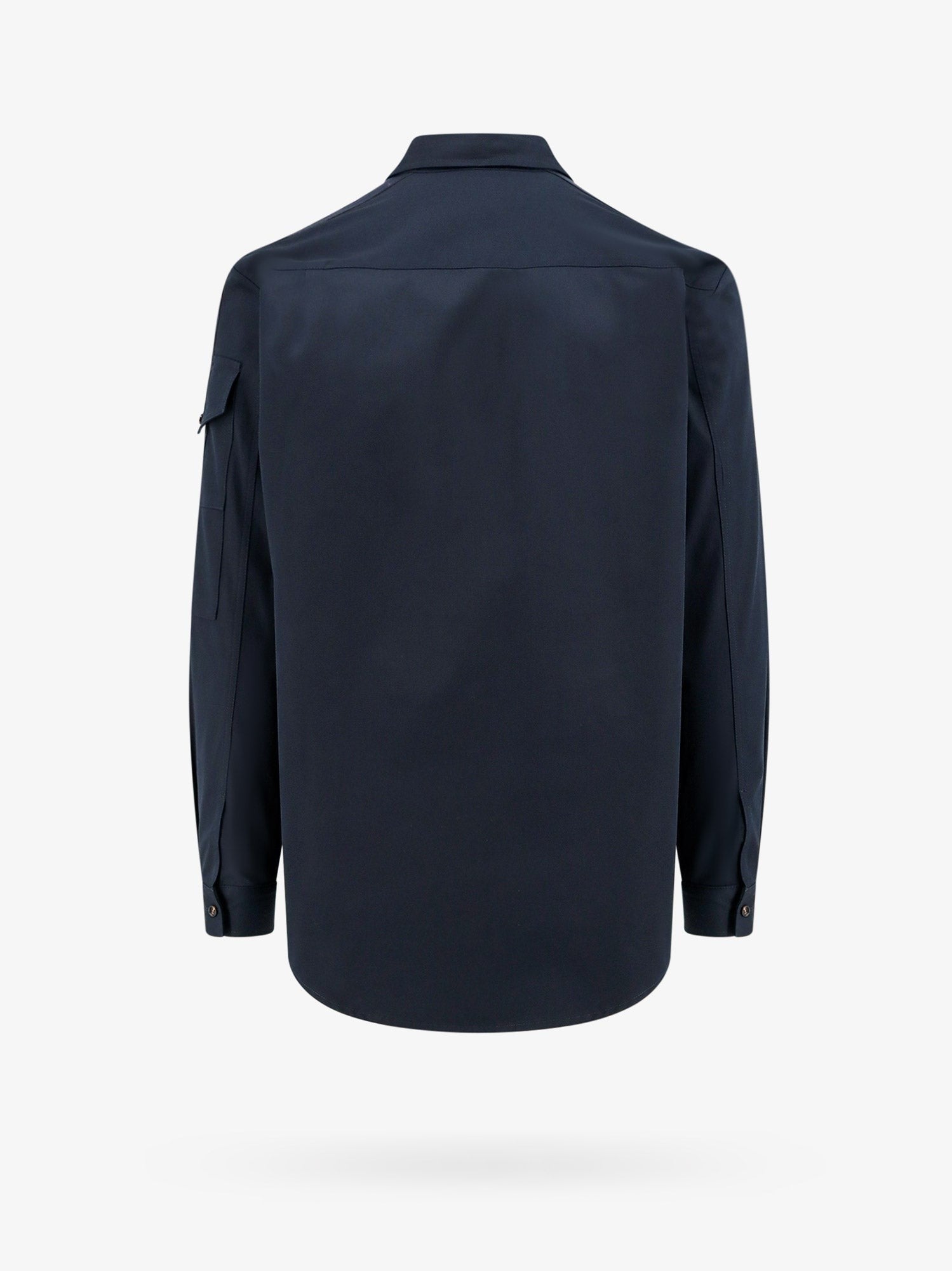 Alexander Mcqueen Chemise en coton avec détail logo