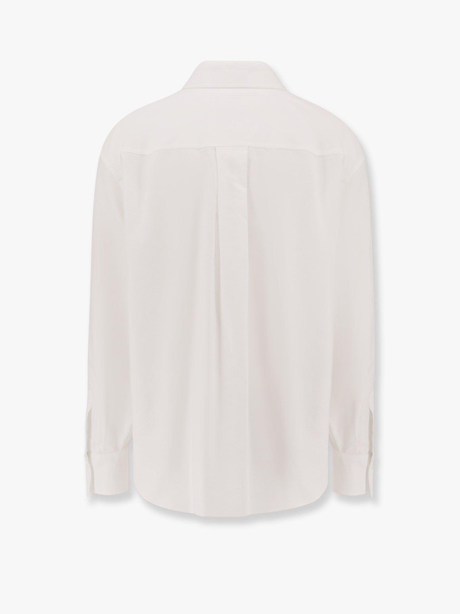 Brunello Cucinelli Cotton shirt with logo embroidery