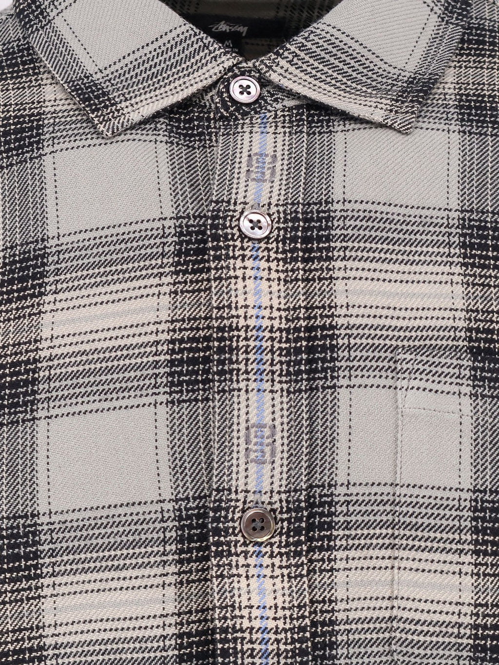 Stussy Cotton shirt with plaid motif