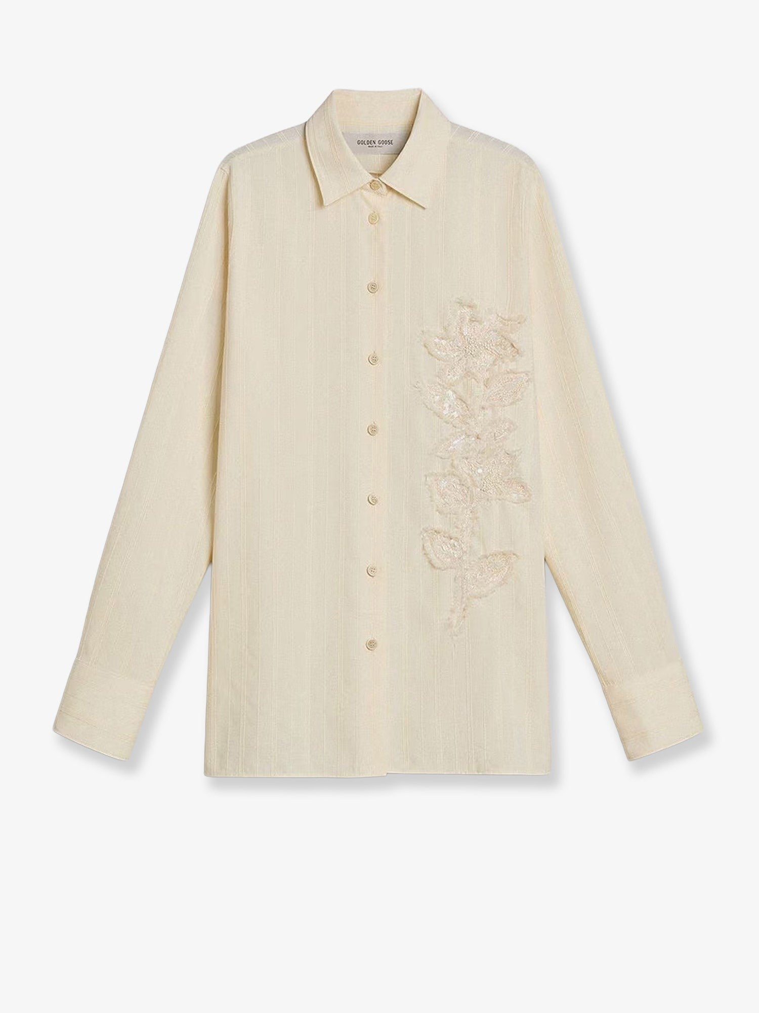Golden Goose Deluxe Brand Cotton shirt with sequins