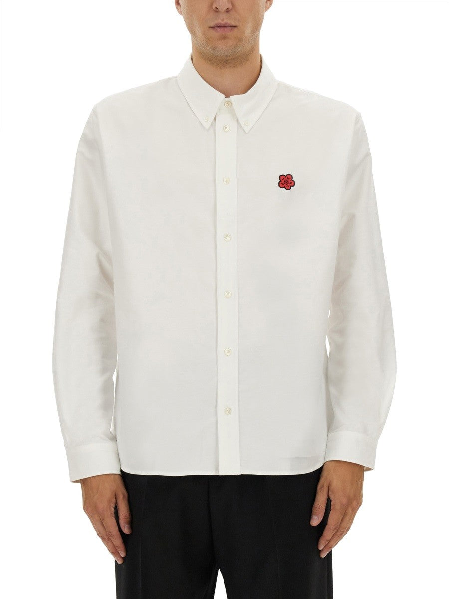 Kenzo SHIRT WITH "BOKE FLOWER" EMBROIDERY