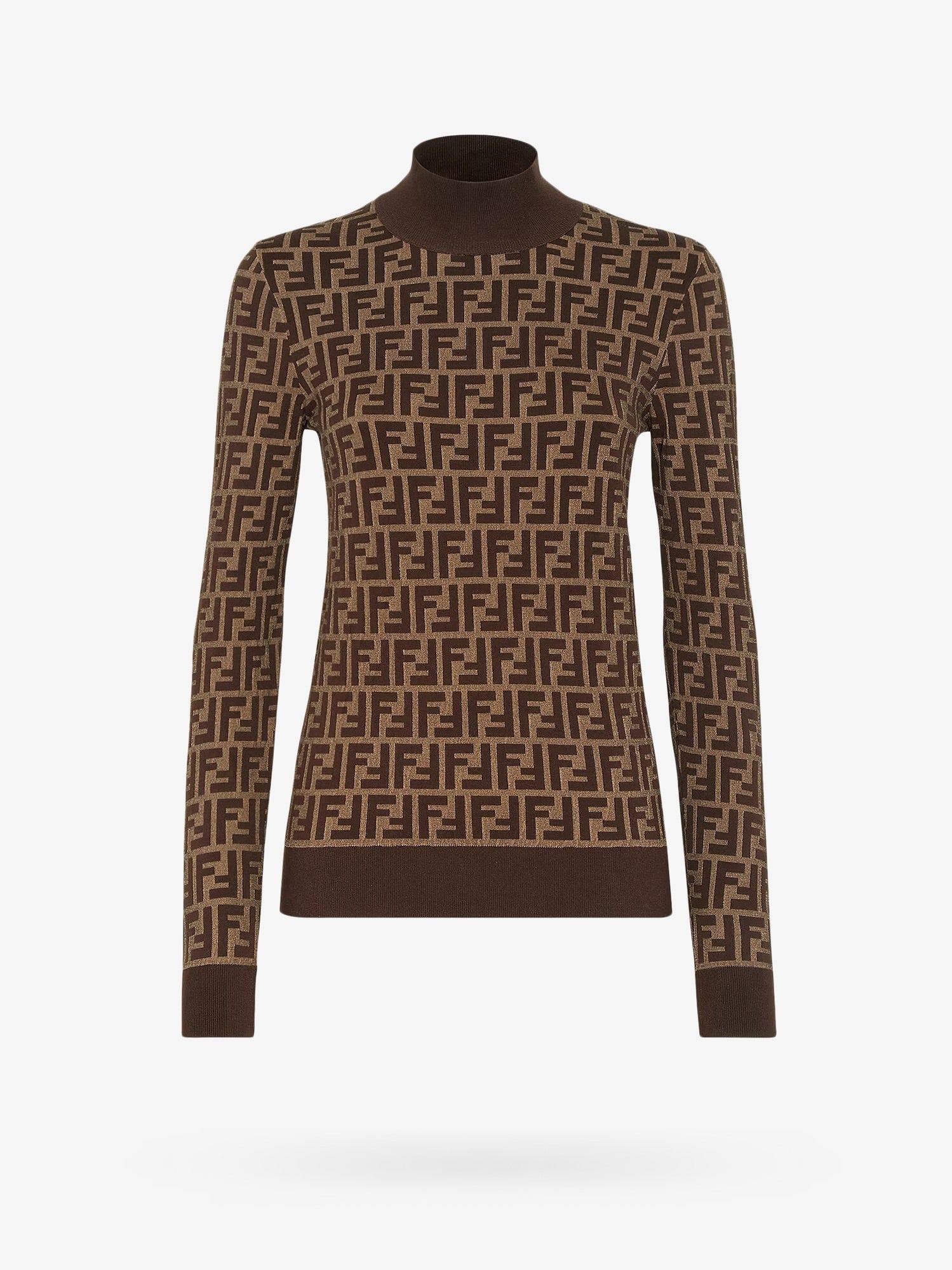 Fendi Cotton sweater with ff motif
