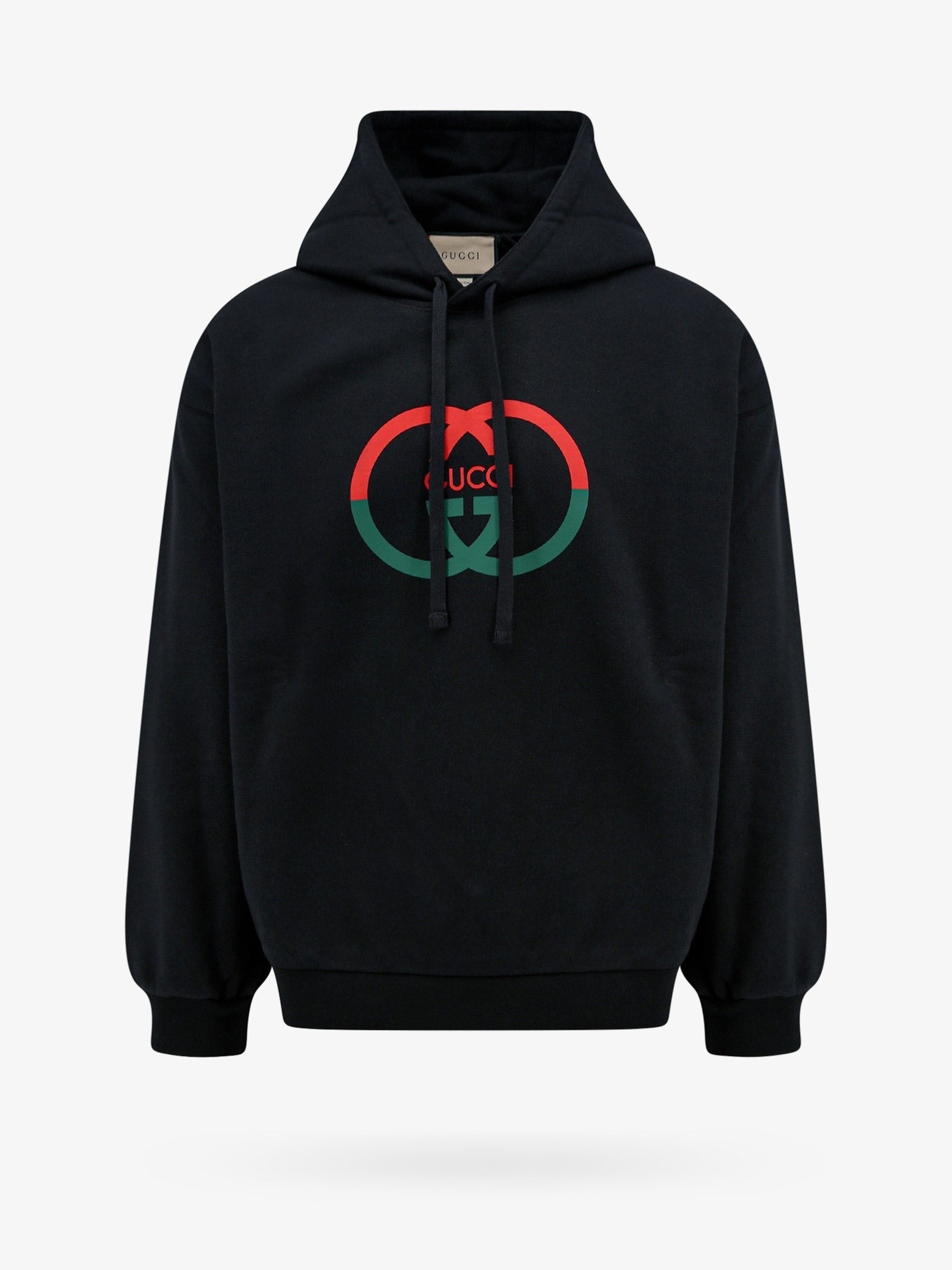 Gucci Sweatshirt en coton avec logo frontal