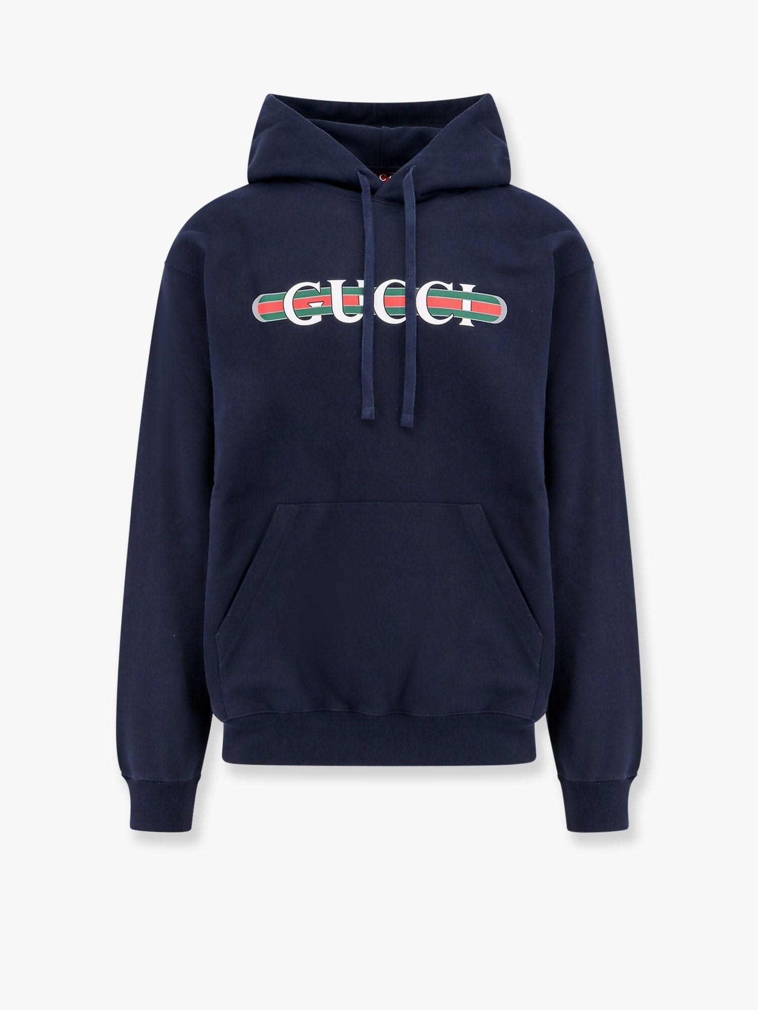 Sweat-shirt en coton Gucci avec imprimé toile Gucci