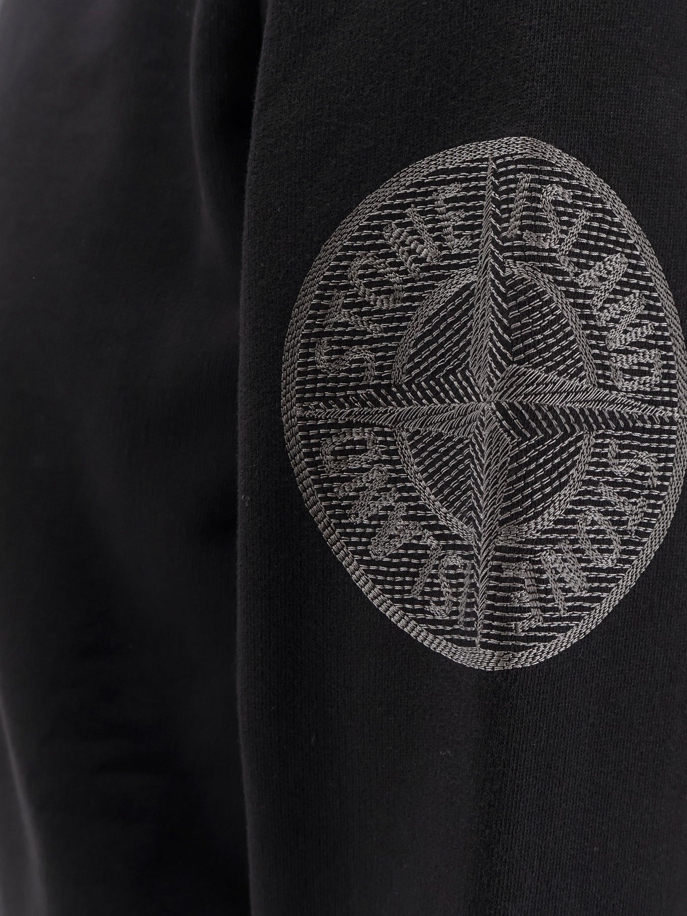 Saint Laurent Cotton sweatshirt with logo embroidery