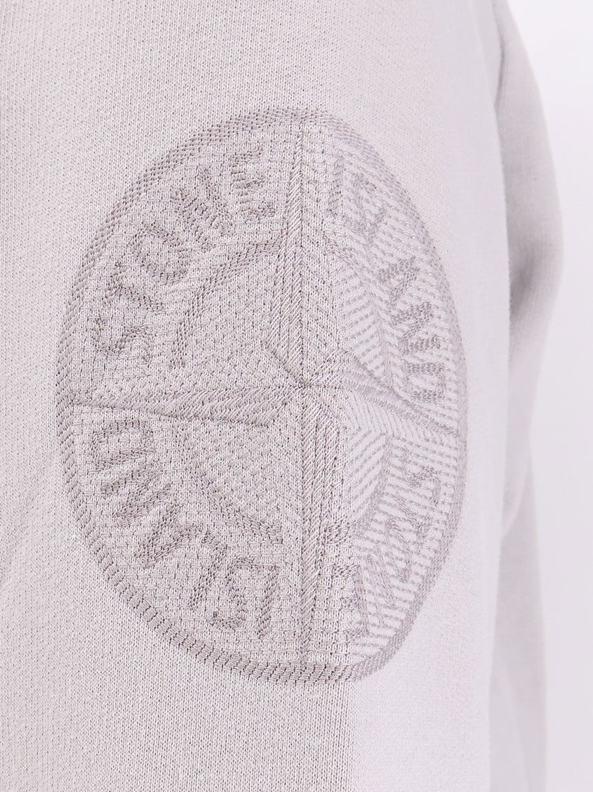 Stone Island Cotton sweatshirt with logo embroidery