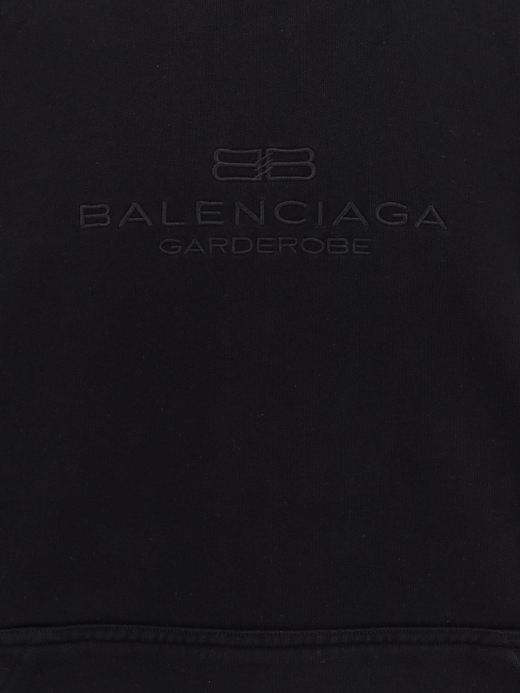 Balenciaga Medvilninis džemperis su siuvinėtu logotipu