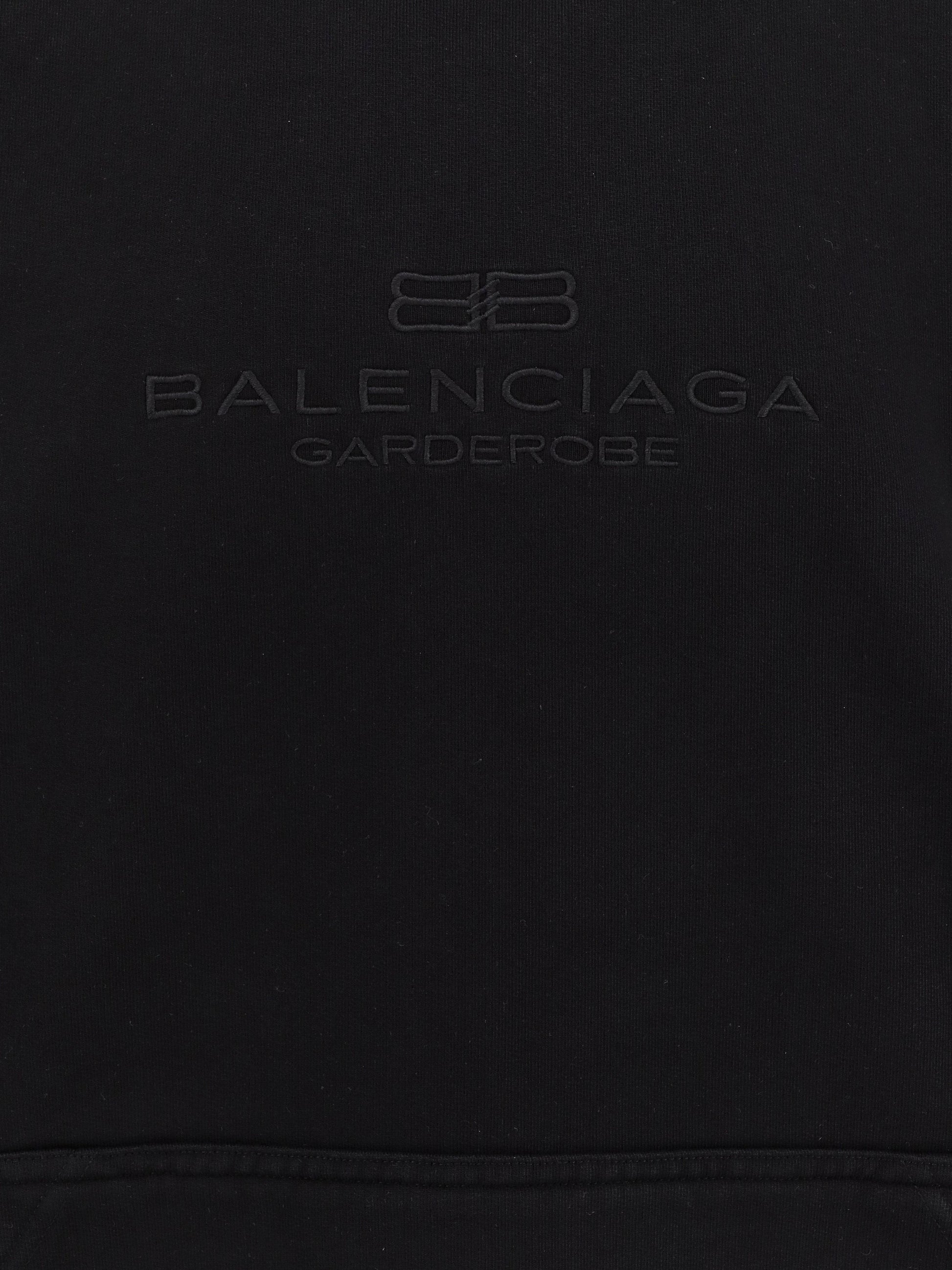 Balenciaga Medvilninis džemperis su siuvinėtu logotipu