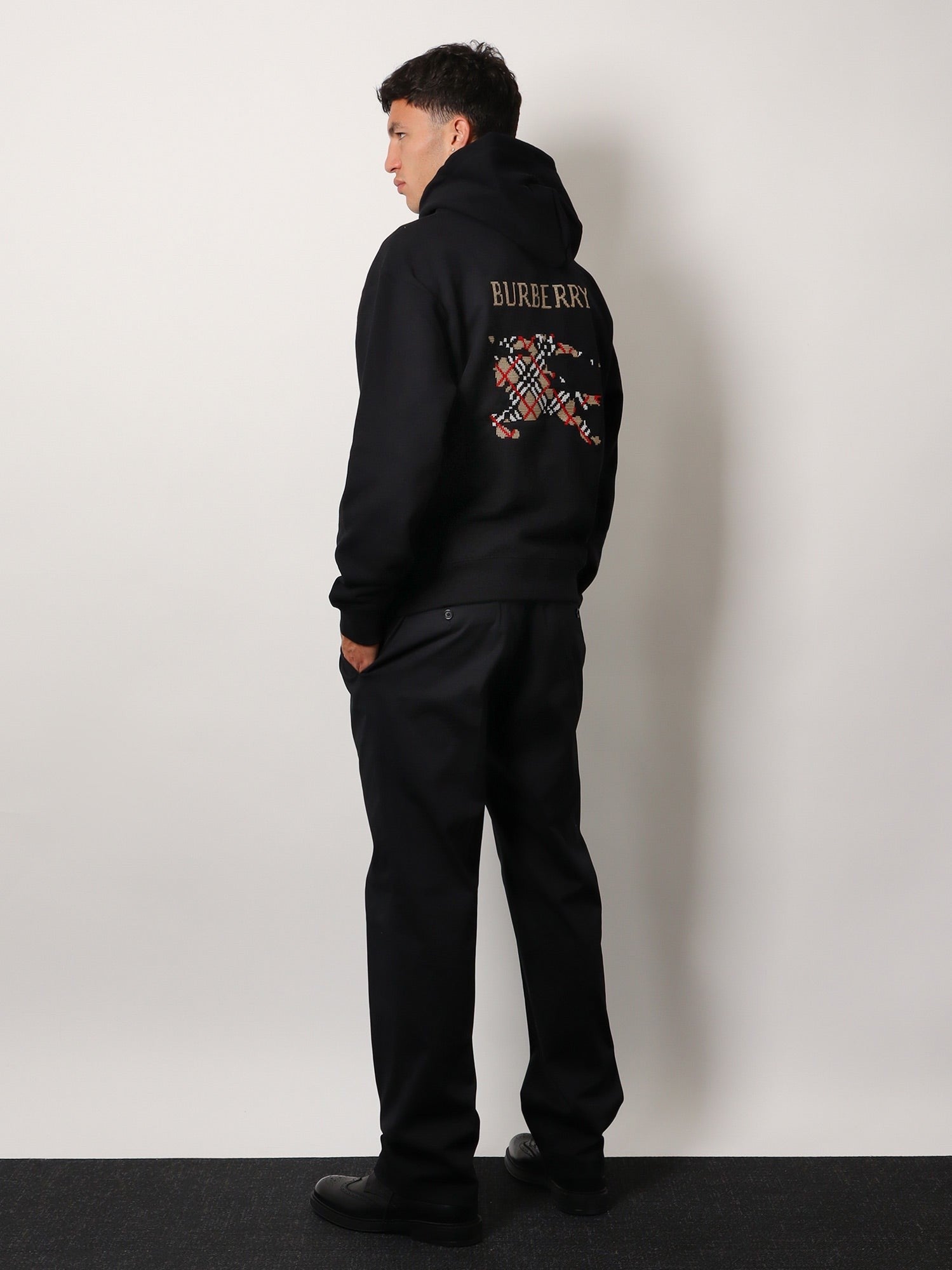 Burberry Cotton sweatshirt with logo embroidery