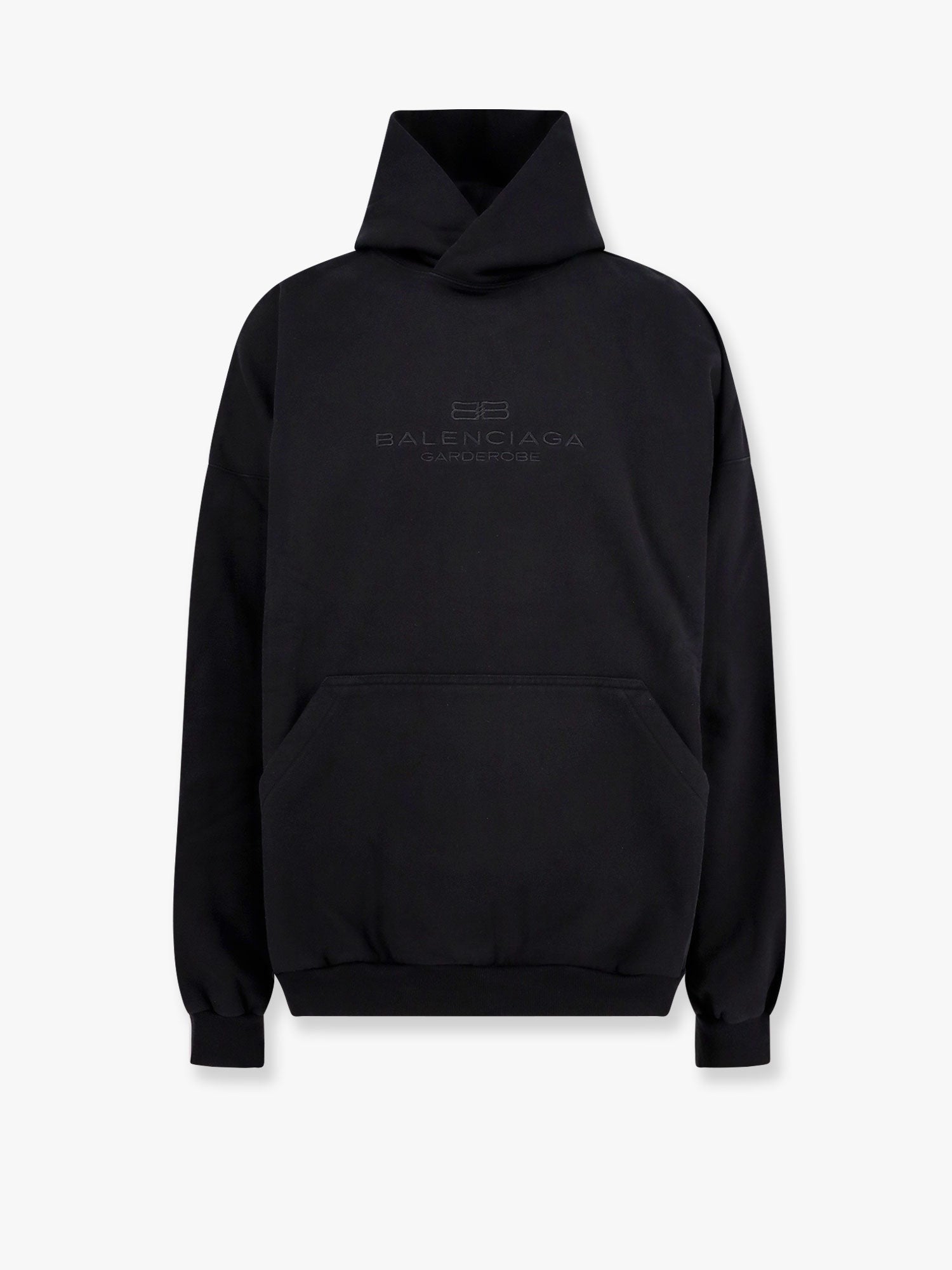 Balenciaga Medvilninis džemperis su siuvinėtu logotipu