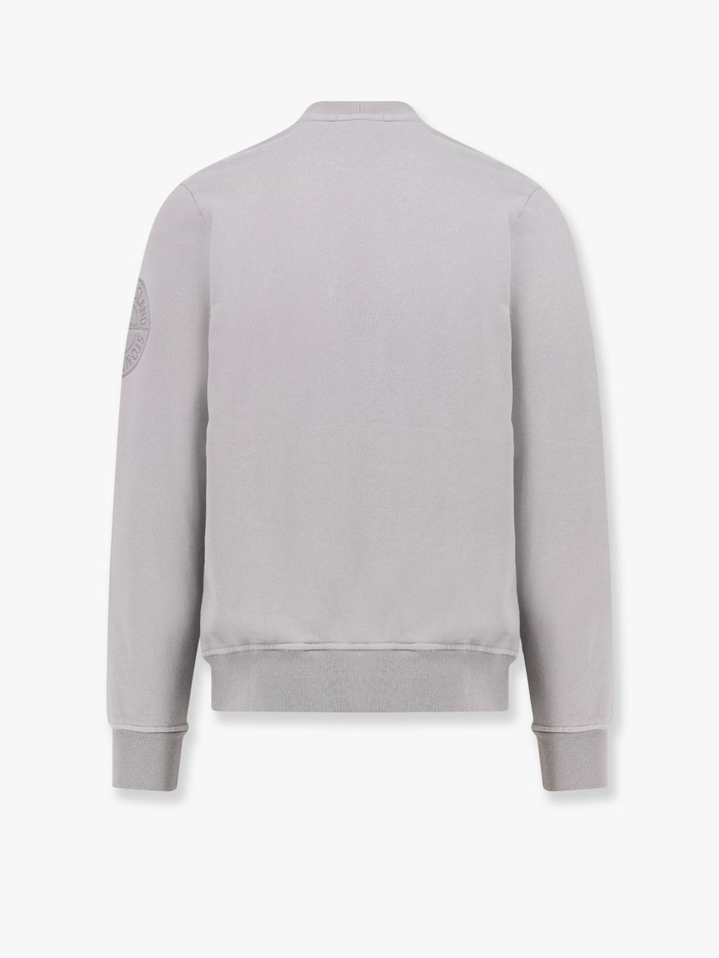 Stone Island Cotton sweatshirt with logo embroidery