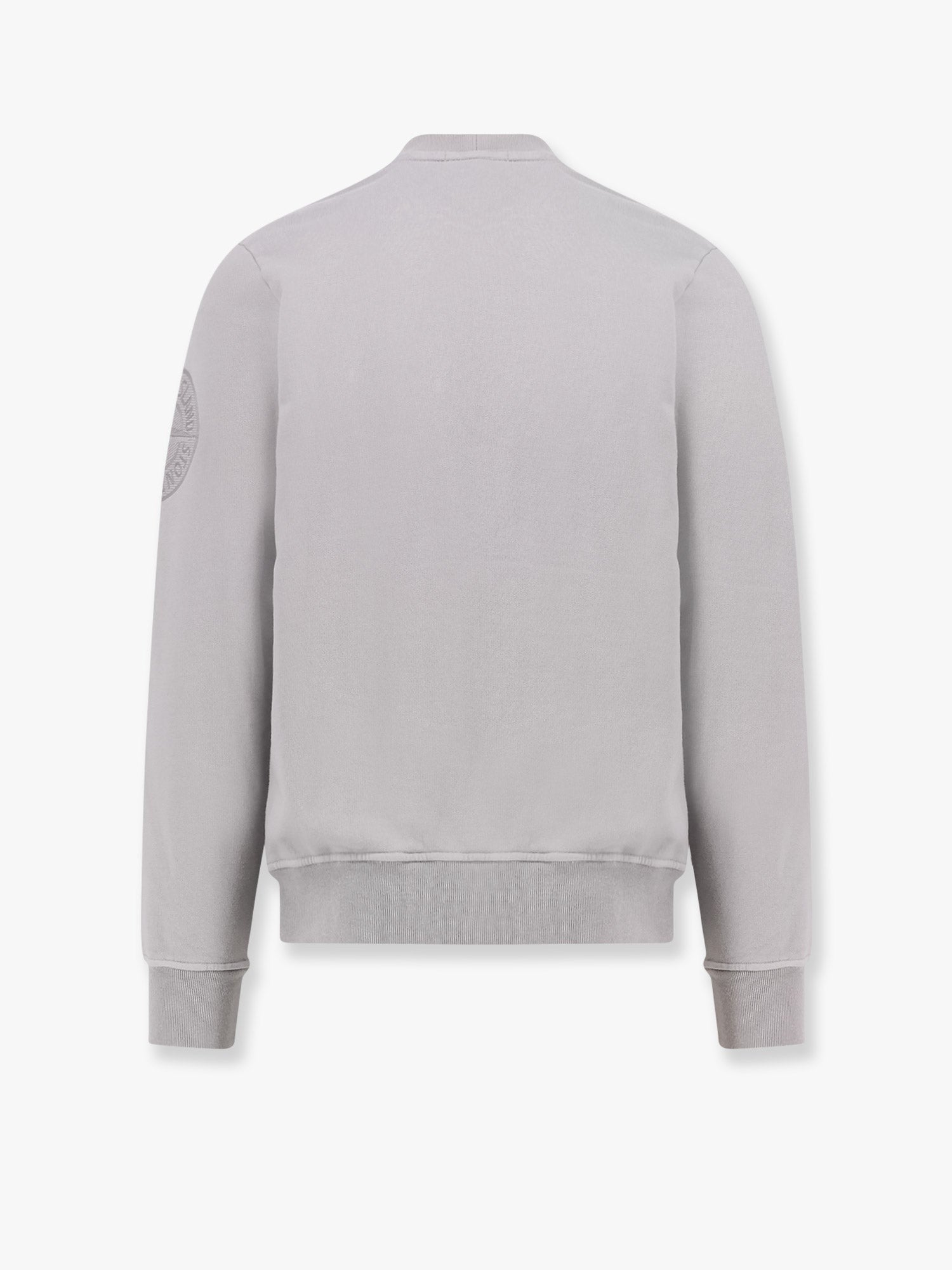 Stone Island Cotton sweatshirt with logo embroidery