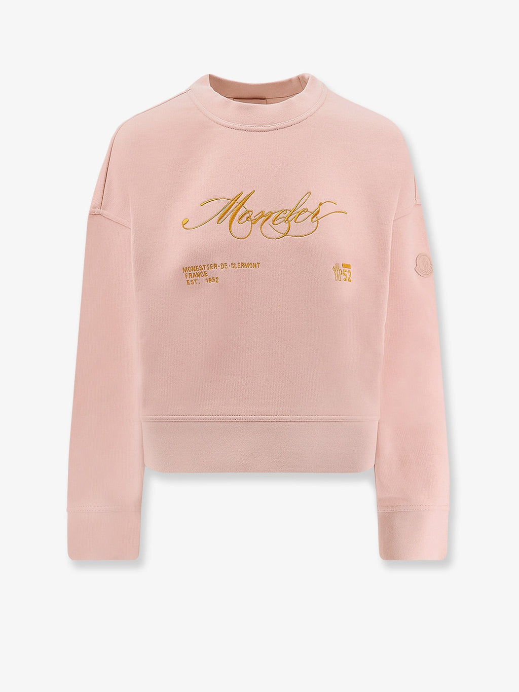 Moncler ロゴパッチ付き コットン スウェットシャツ
