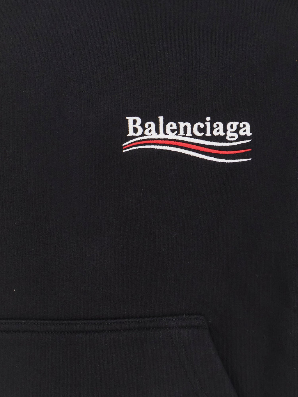 Balenciaga Cotton sweatshirt with Political Campaign logo