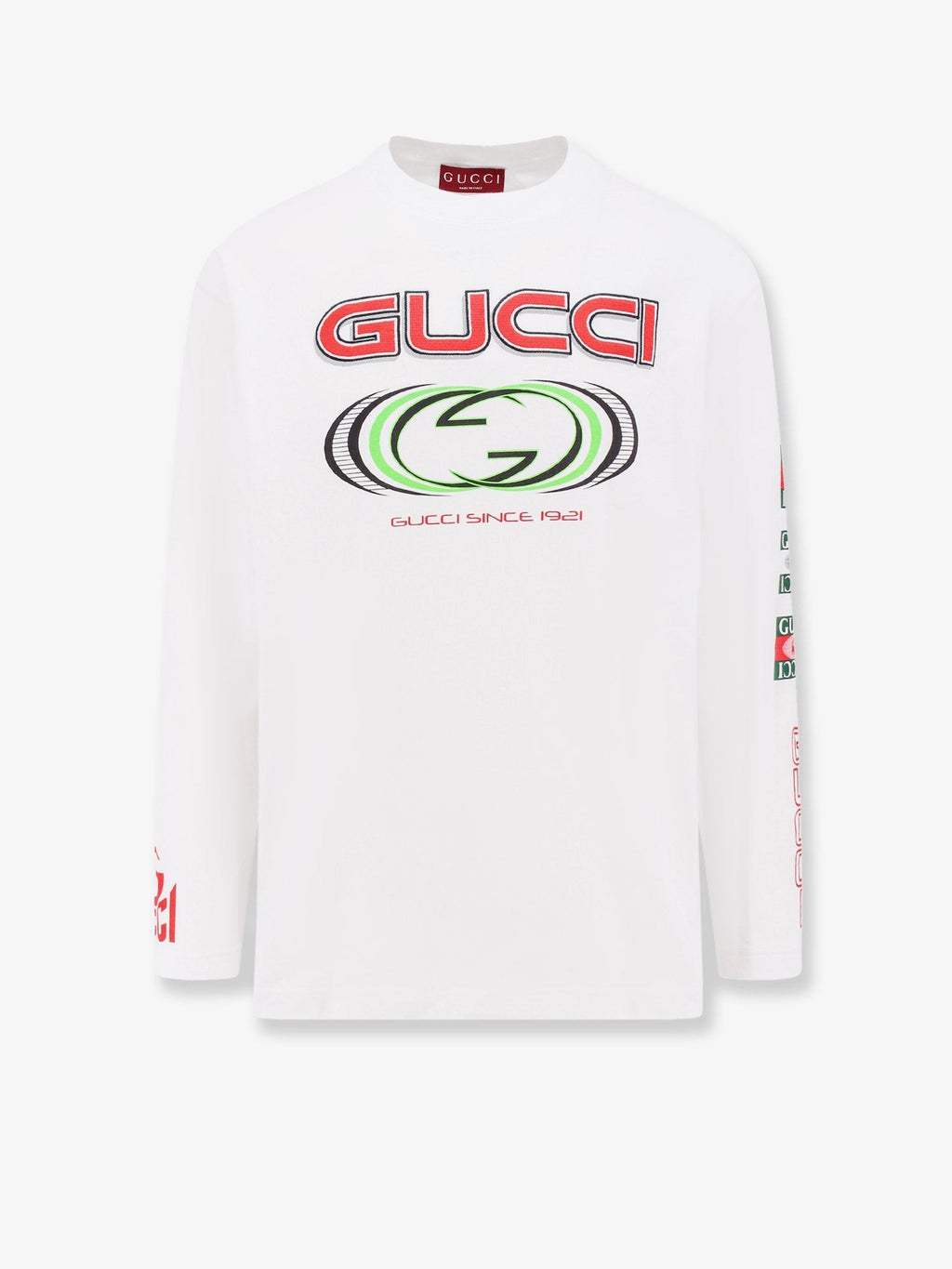 Gucci pamut póló elülső GG mintával